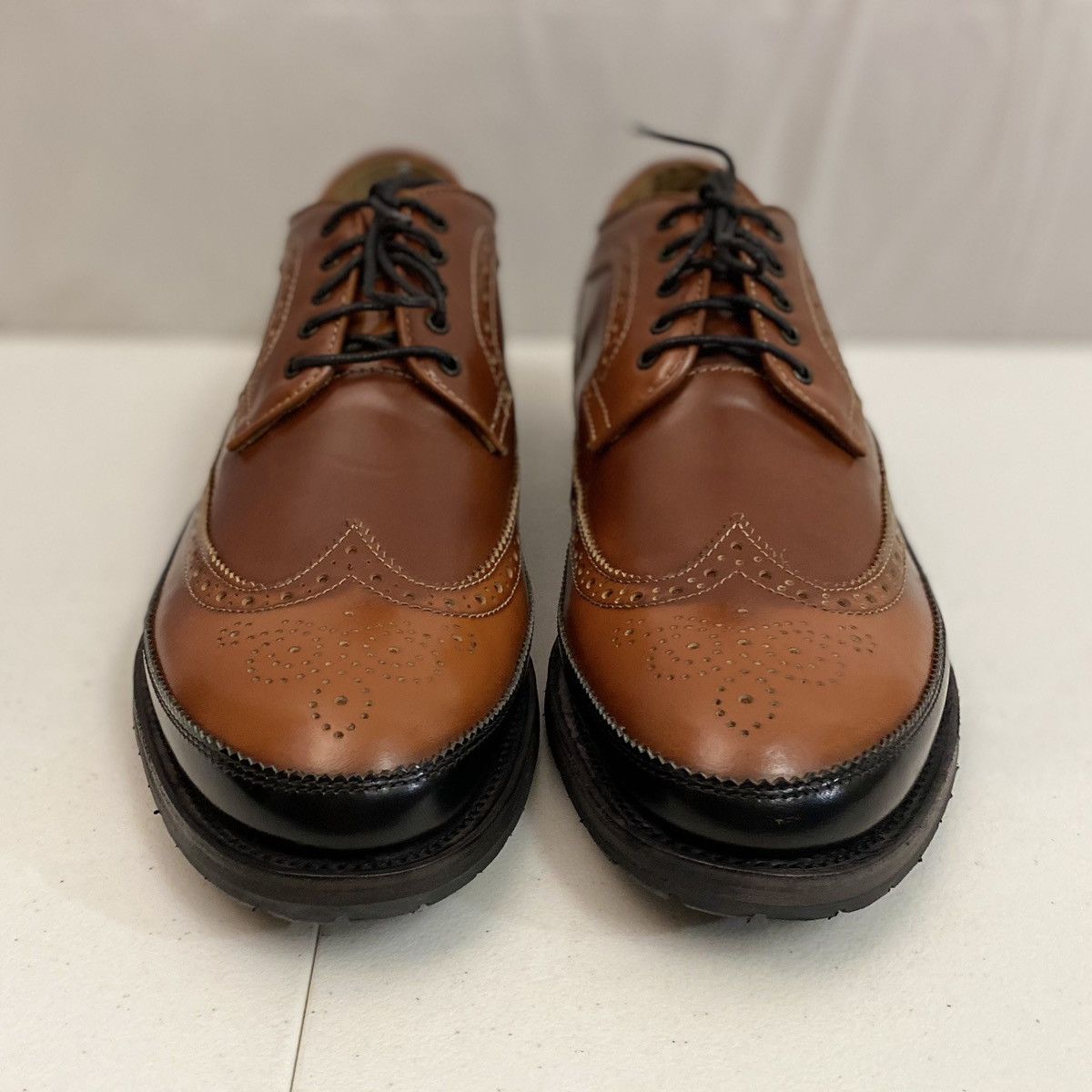 Dsquared2 Dsquared2 🇮🇹 Brown Leather Wingtip Mudguard Brogue 11 NEW Size US 11 / EU 44 - 4 Thumbnail