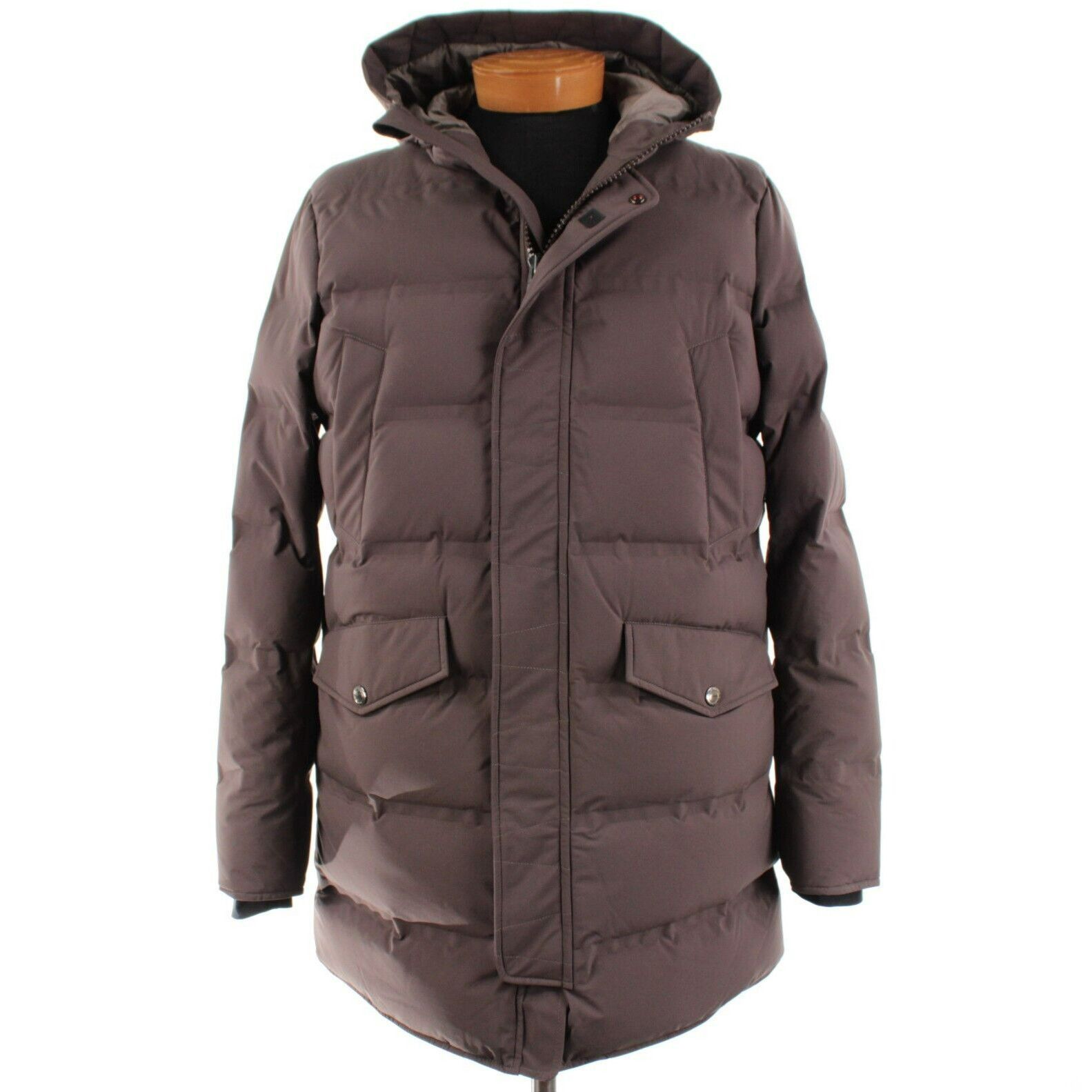 Kiton Kiton Jacket Size L US In Brown Polyamide Size US L / EU 52-54 / 3 - 1 Thumbnail