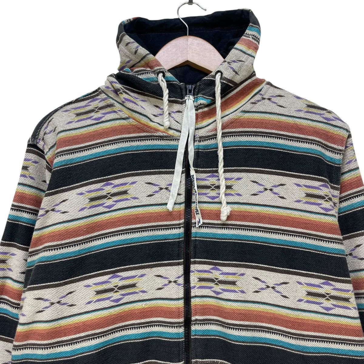 Native 💥Vintage Power The People Culture Mix Zip Up Native Jacket Size US M / EU 48-50 / 2 - 3 Thumbnail
