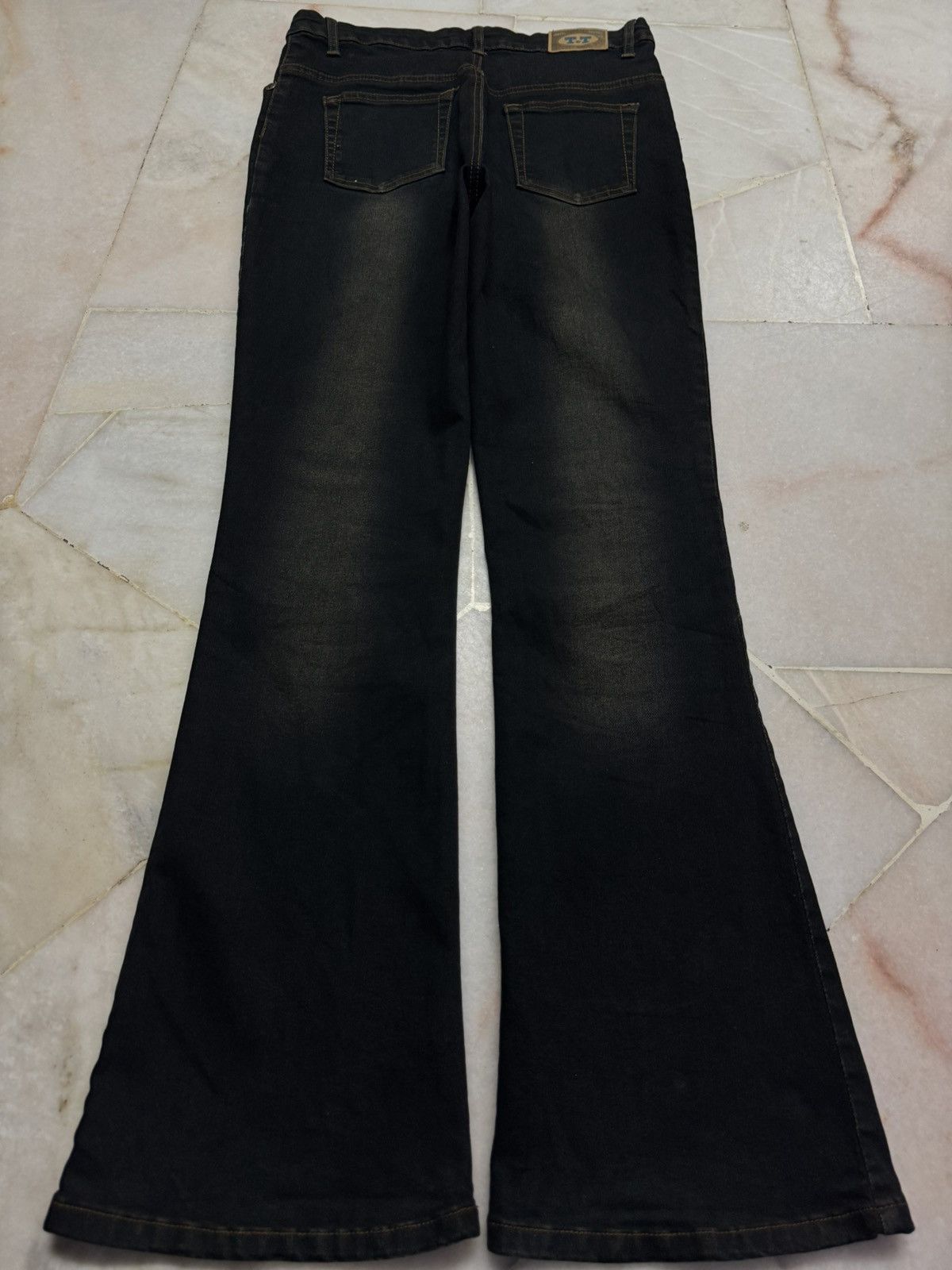 Tornado Mart TORNADO MART STYLE RARE FLARED EMBROIDERY LOGO MUDWASH JAPAN Size US 28 / EU 44 - 9 Thumbnail
