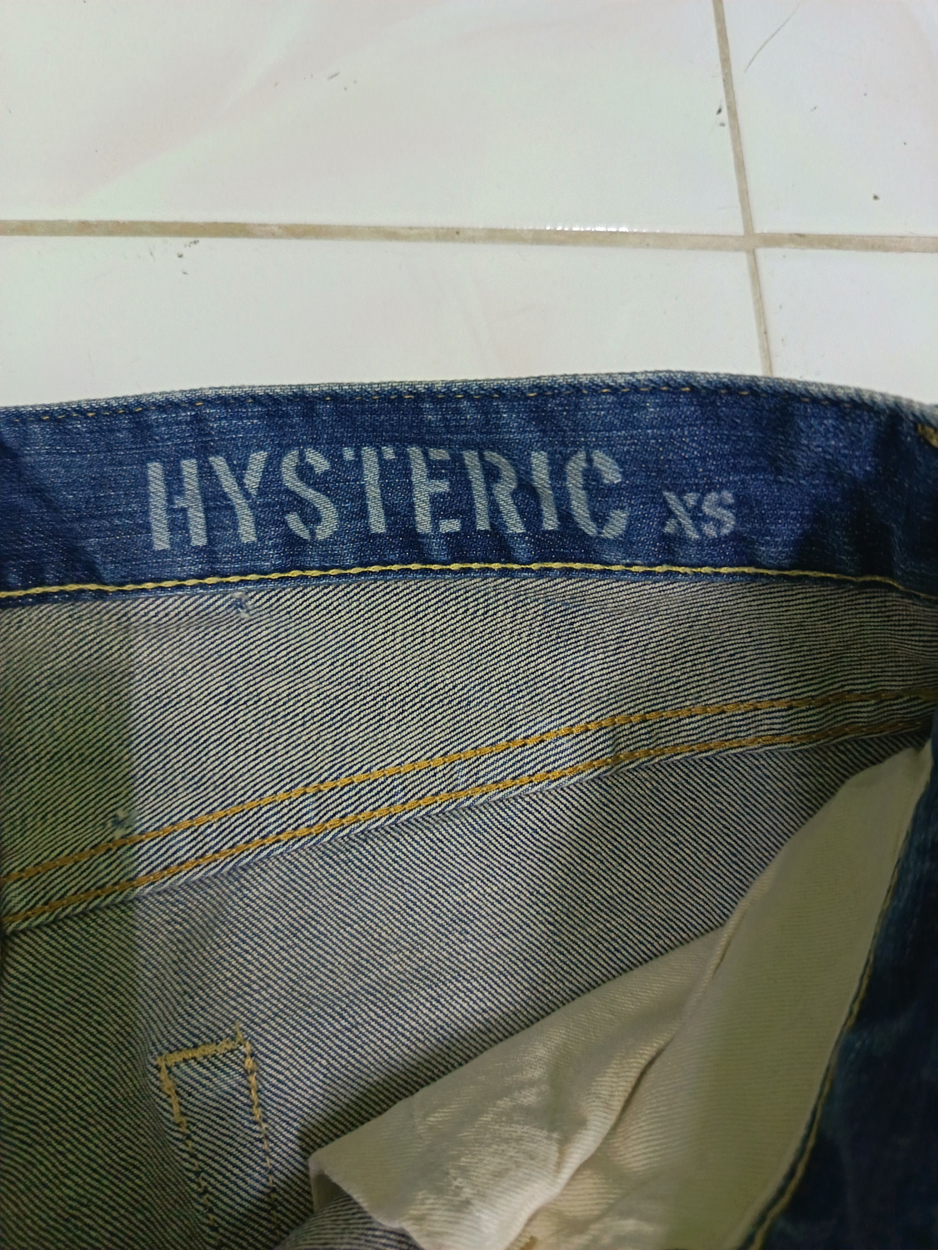 Hysteric Glamour Hysteric Glamour Stud Skinny Distressed Style Jeans | XS Size 29" - 9 Thumbnail
