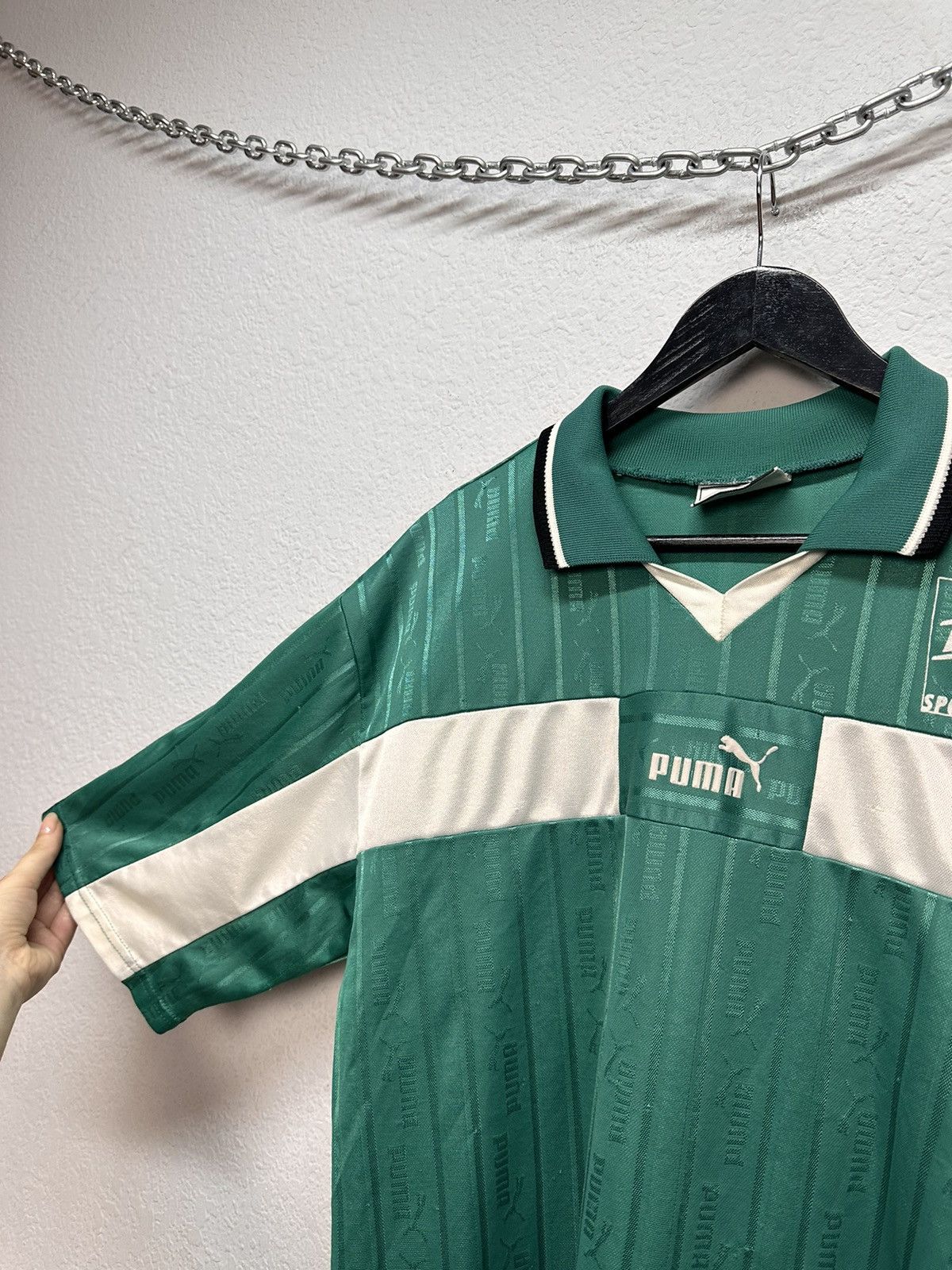 Puma Vintage Jersey West Germany Puma soccer Adidas Size US L / EU 52-54 / 3 - 5 Thumbnail