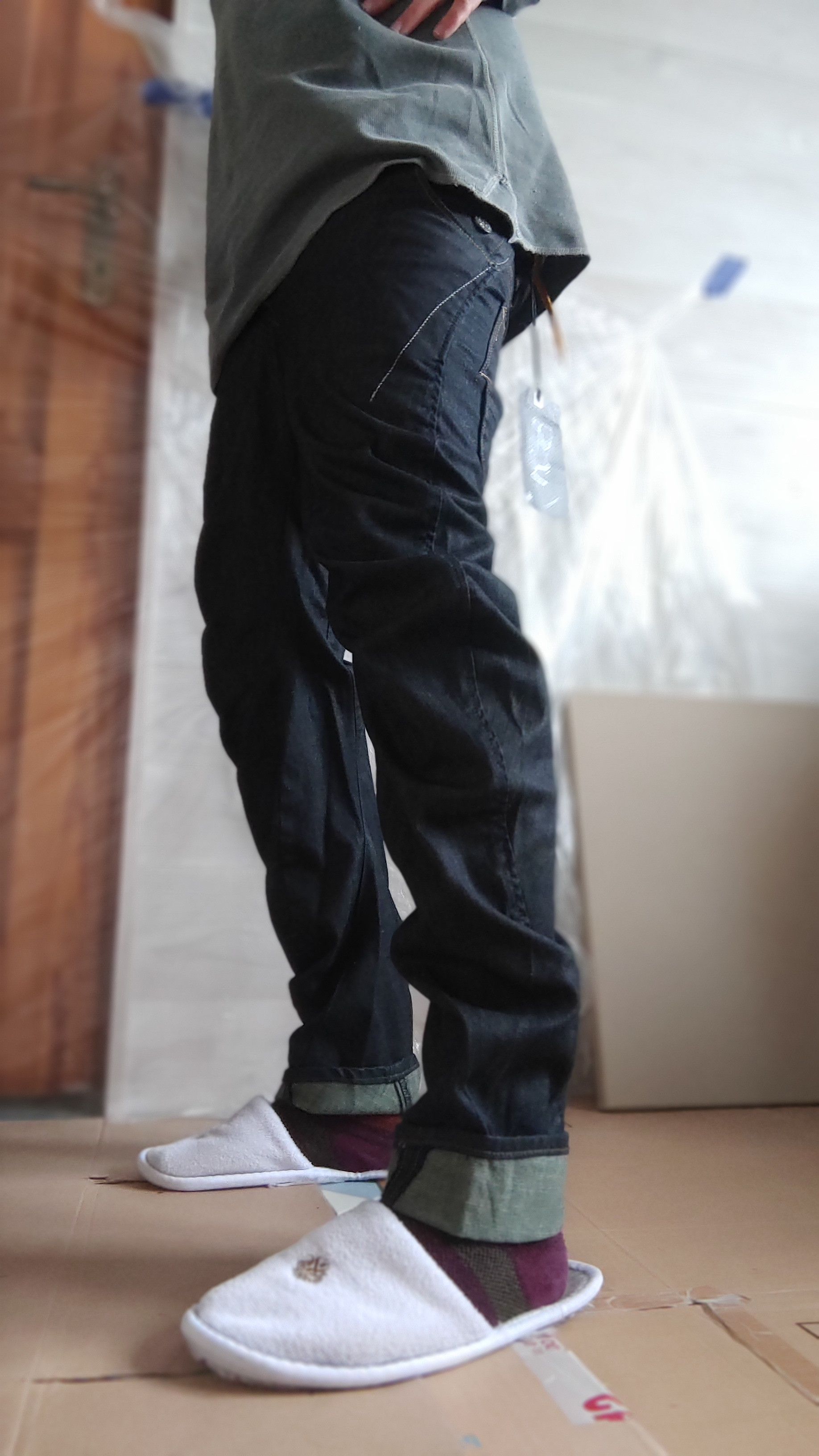 G-Star Stacked J-Arc Pants Selvedge Spiral Raw Denim G-STAR 3301 Size US 26 / EU 42 - 8 Thumbnail