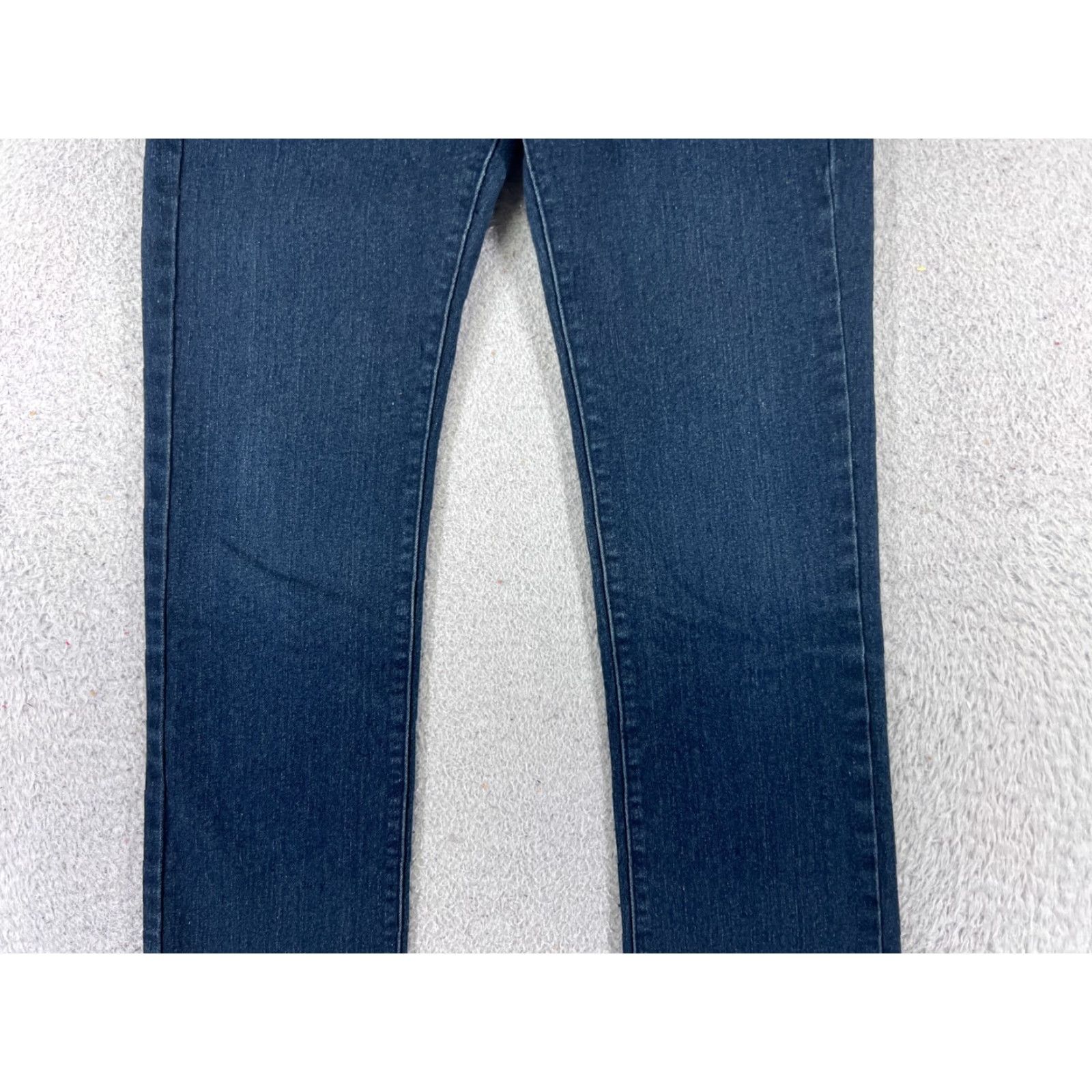 Denime VINTAGE Secretly Evil Women's Jeans Pants 26x31 Blue Denim Low-Rise Straight Leg Cotton Fall Summer Winter Size 26" / US 2 / IT 38 - 3 Thumbnail