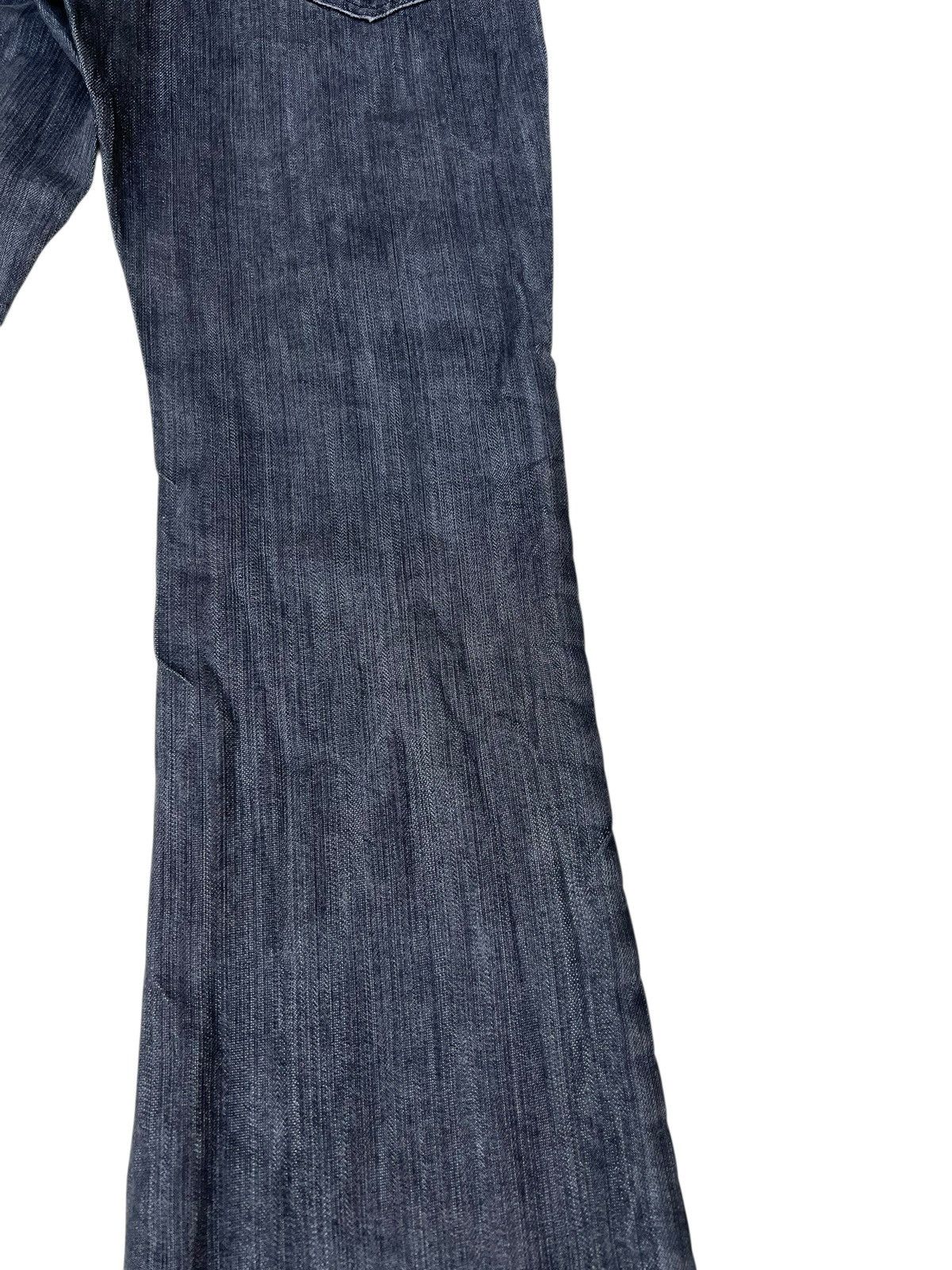 5351 POUR LES HOMMES 5351 Pour Les Hommes Black Denim Flare Jeans Size US 31 - 20 Thumbnail