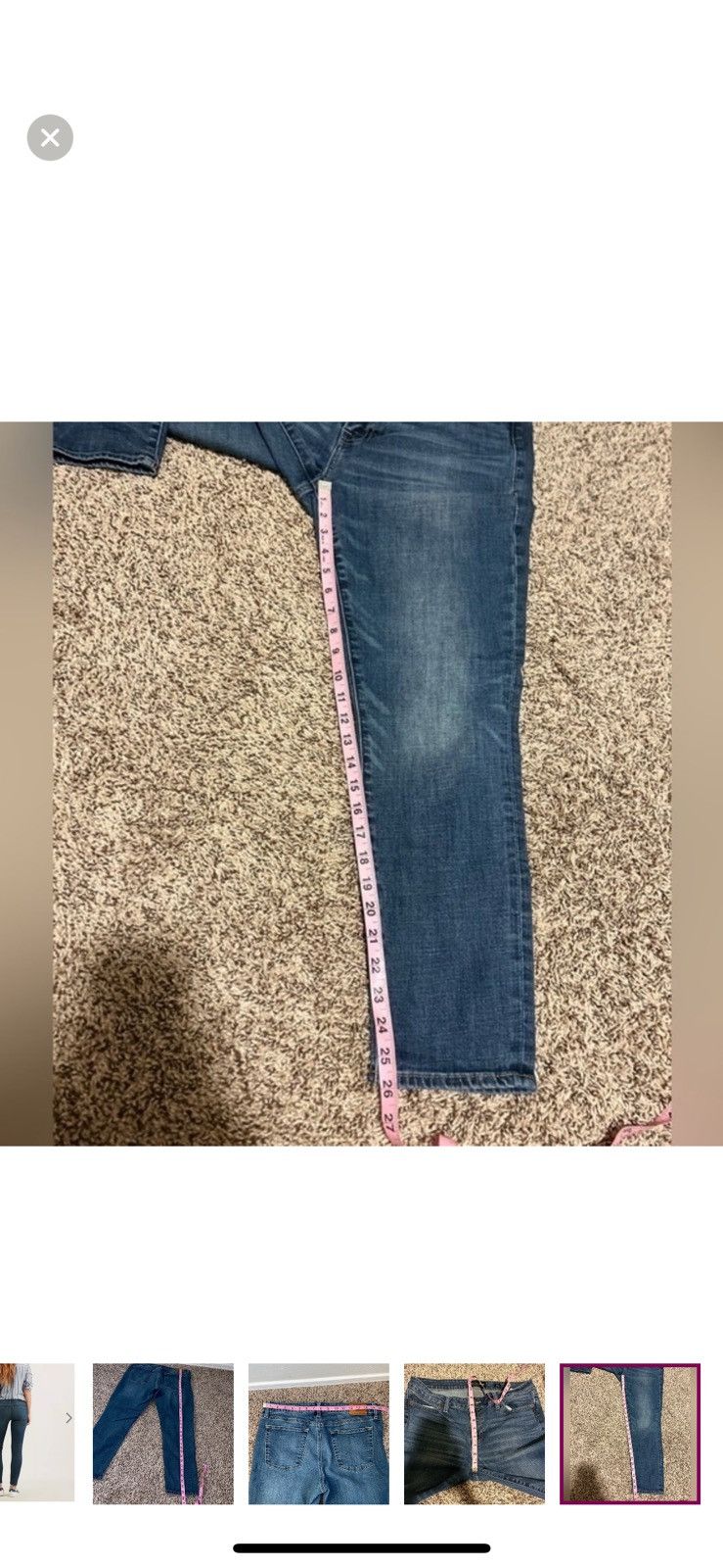 Lucky Brand Lucky brand Lolita skinny jeans size 12 Size 34" / US 12 / IT 48 - 9 Thumbnail