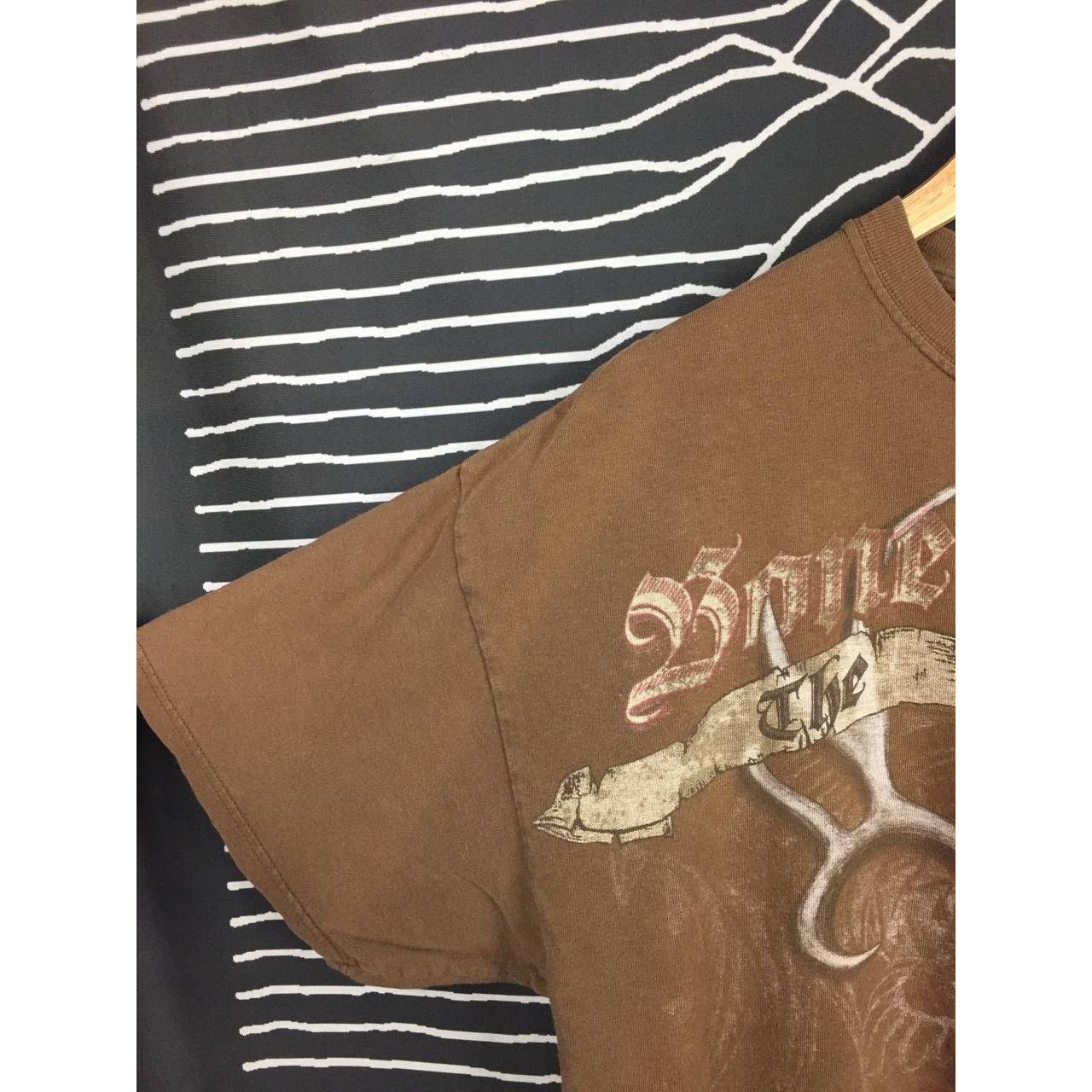 Band Tees × Vintage Vtg Y2K Bone Collector Band The Brotherhood Tee Size US XL / EU 56 / 4 - 4 Thumbnail