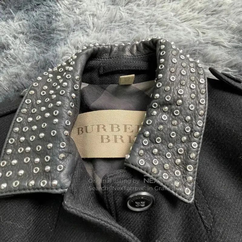 Burberry Burberry Women's Black Wool Long Coat. Size L / US 10 / IT 46 - 5 Thumbnail