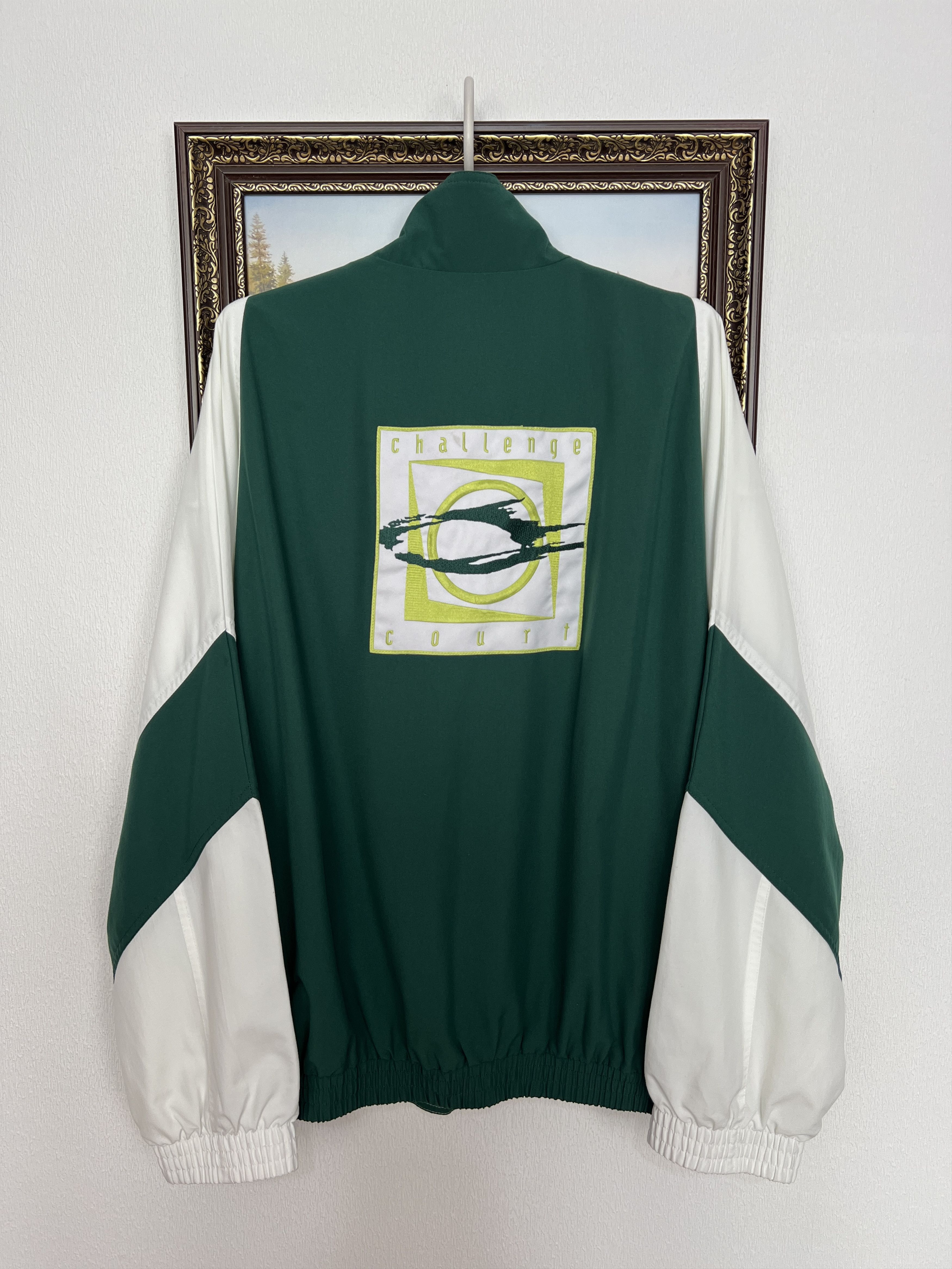 Nike Vintage Court Andre Agassi Tennis Jacket Rare Track Top Size US XL / EU 56 / 4 - 1 Thumbnail