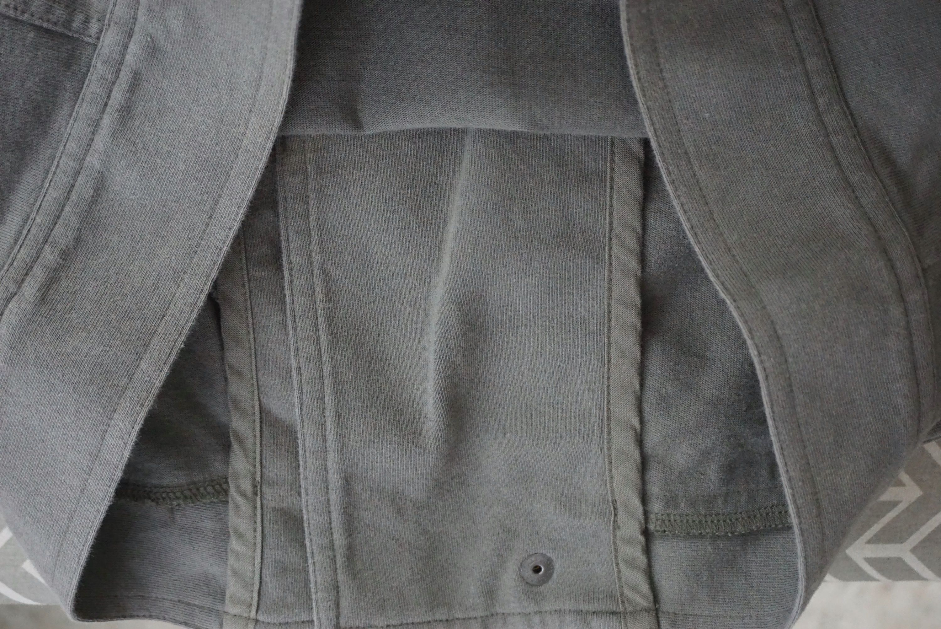 Japanese Brand Moussy Cropped Sweatshirt Size M Japanese Heather Gray Size M / US 6-8 / IT 42-44 - 8 Thumbnail