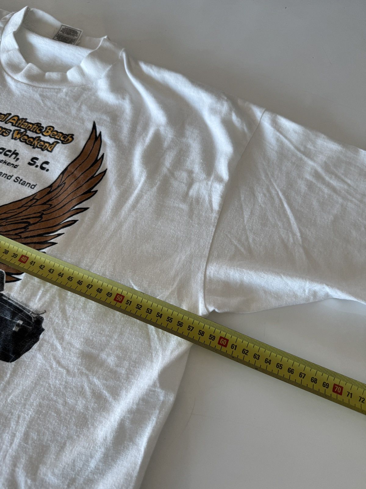 Harley Davidson *RARE* 90s VINTAGE HARLEY DAVIDSON ATLANTIC BEACH BLACK WEEK Size US XXL / EU 58 / 5 - 8 Thumbnail