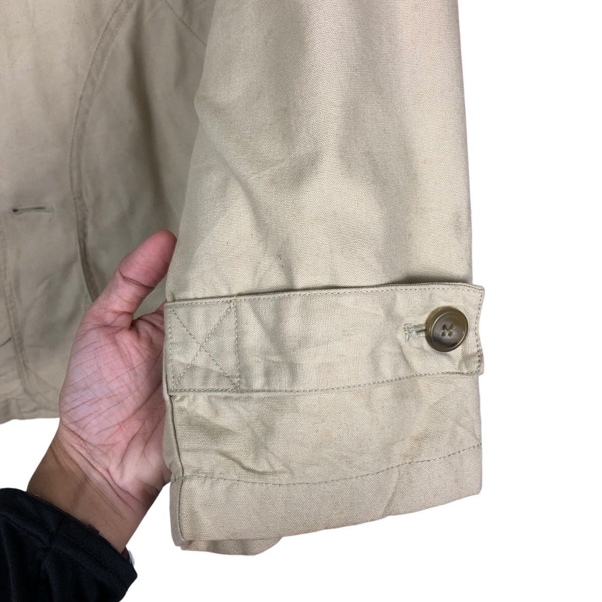 Japanese Brand × Vintage 📌Vintage Belle Maison Chore Jacket Worker Big Pocket Size US L / EU 52-54 / 3 - 16 Thumbnail