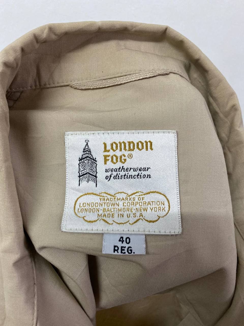 London Fog vintage london fog casual jacket made in usa ideal zipper Size US M / EU 48-50 / 2 - 3 Thumbnail