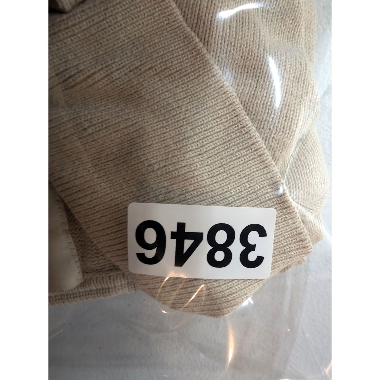 Vintage Viyella Sweater Mens Medium Beige Cotton Knit Polo Collar Long Sleeve Pullover Size US M / EU 48-50 / 2 - 8 Thumbnail