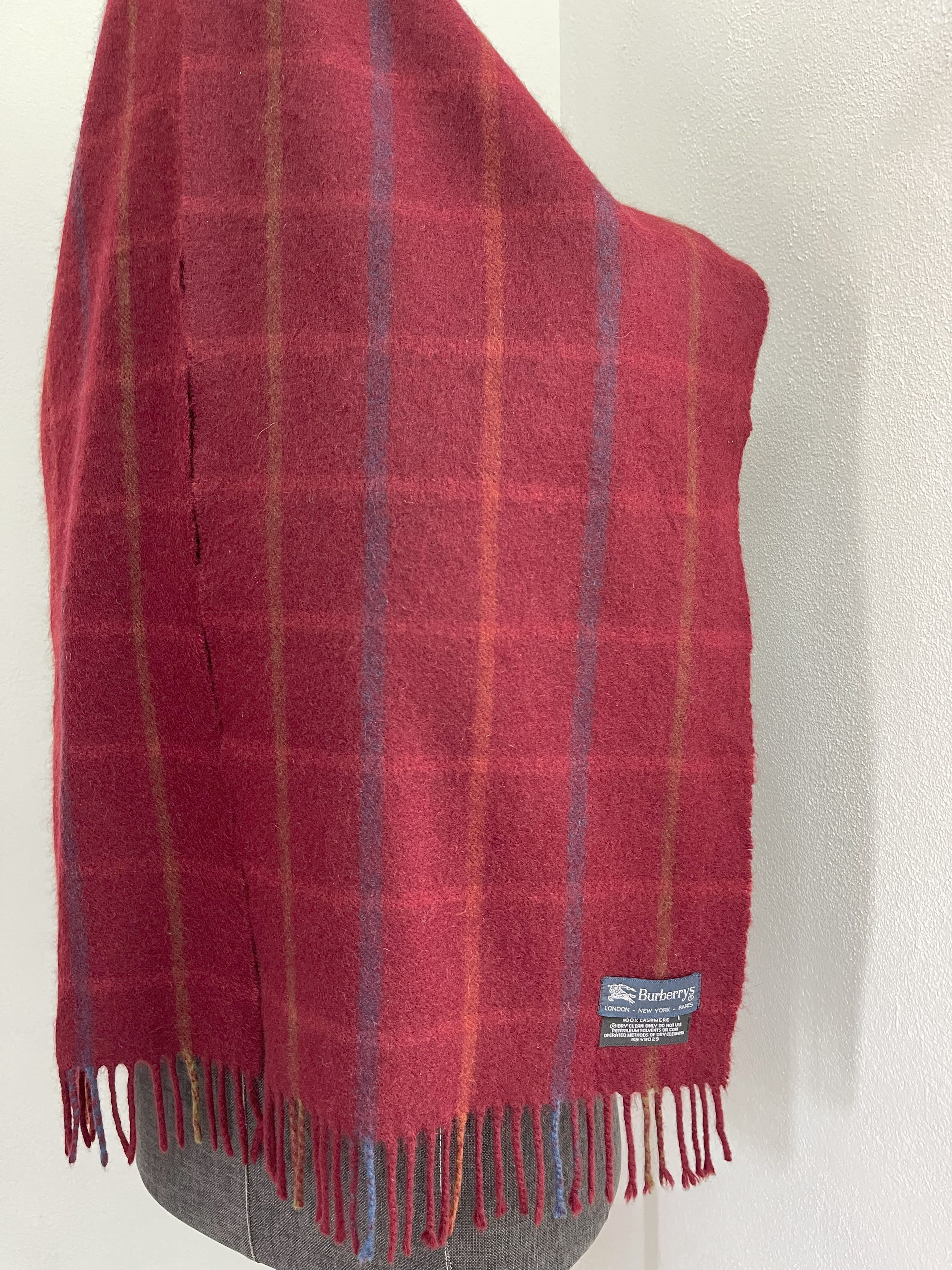 Burberry Vintage Burberry Scarf / Muffler - 6041 Size ONE SIZE - 5 Thumbnail