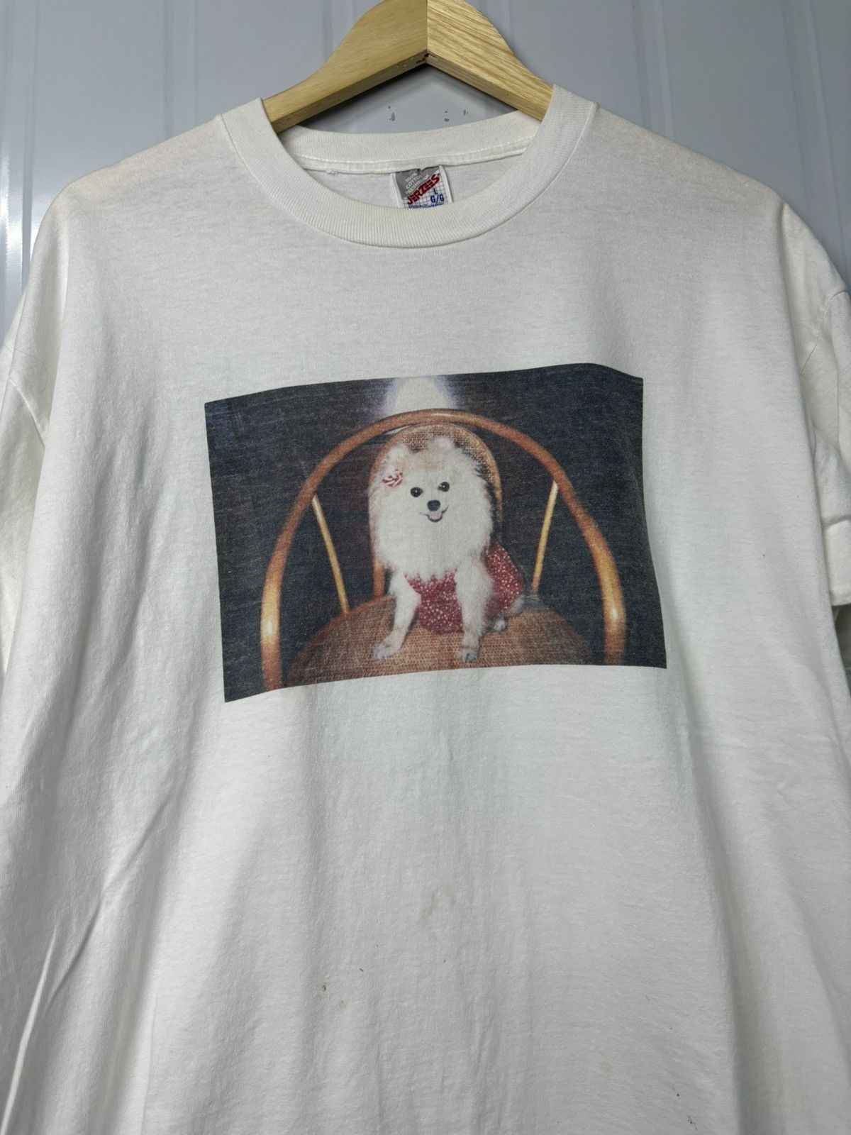 Vintage RARE! Vintage 90’s Dog Phototee Art Size US L / EU 52-54 / 3 - 3 Thumbnail