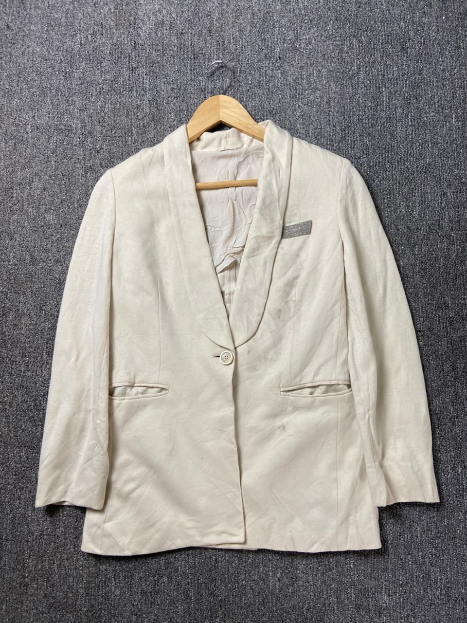 Brunello Cucinelli Brunello Cucinelli Single Breasted Blazer (204) Size XS / US 0-2 / IT 36-38 - 2 Thumbnail