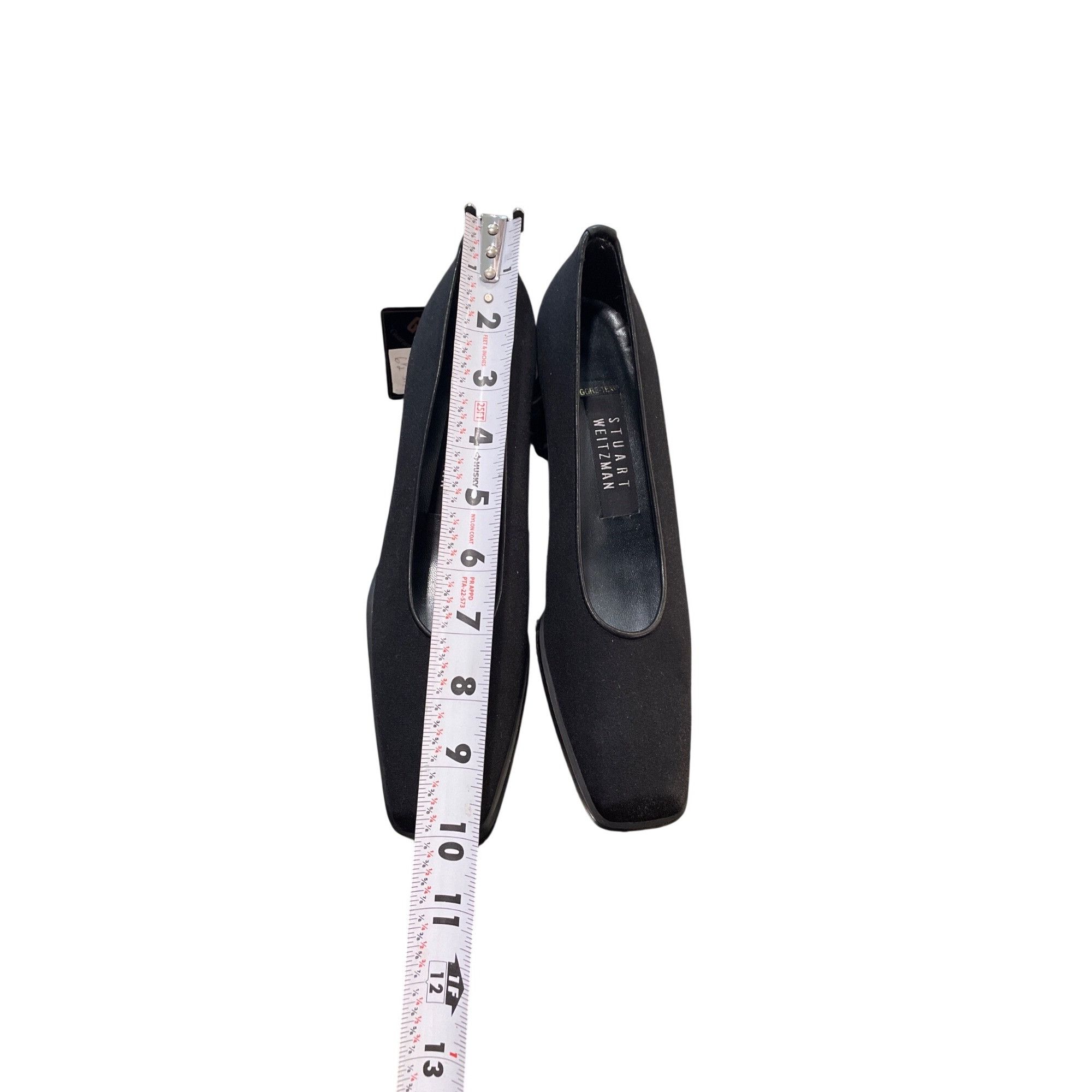 Stuart Weitzman Stuart Weitzman Gore-Tex wms black suede 2.5" block slip on Size US 6.5 / IT 36.5 - 13 Thumbnail