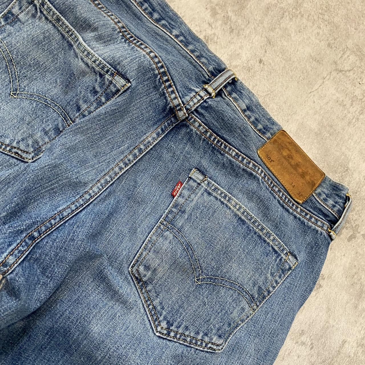 Levi's Levis Shorts Jorts Rap hip hop Baggy Vintage y2k Size US 34 / EU 50 - 3 Thumbnail