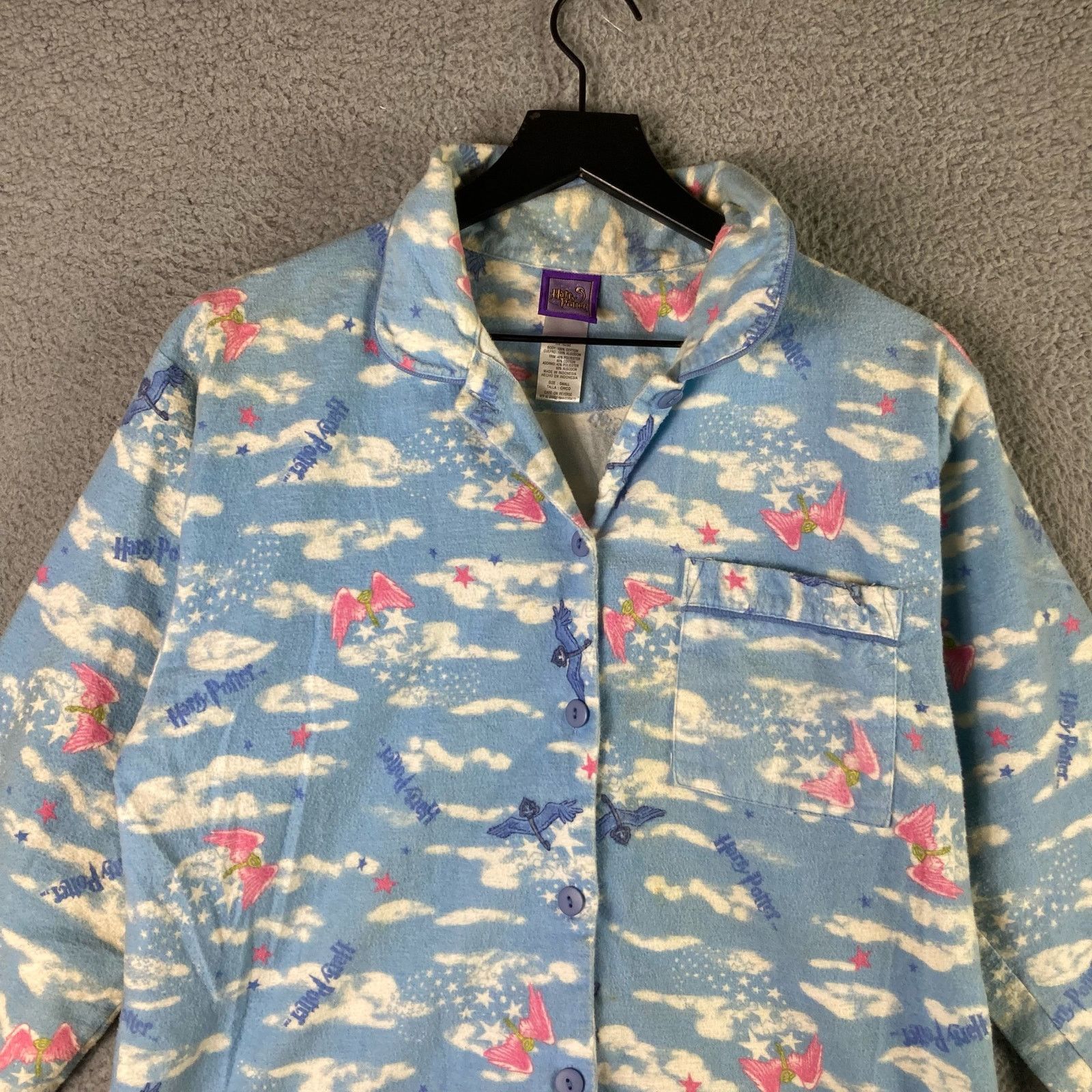 Vintage Harry Potter Vintage Pajama Shirt 2001 Womens Size Small Size S / US 4 / IT 40 - 7 Thumbnail