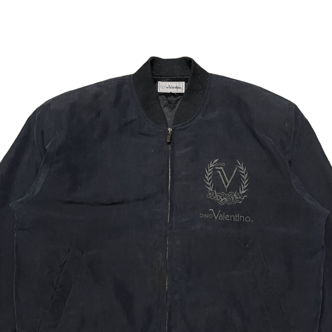 Valentino Vintage Dino Valentino Bomber Jacket Embroidery Size US M / EU 48-50 / 2 - 4 Thumbnail