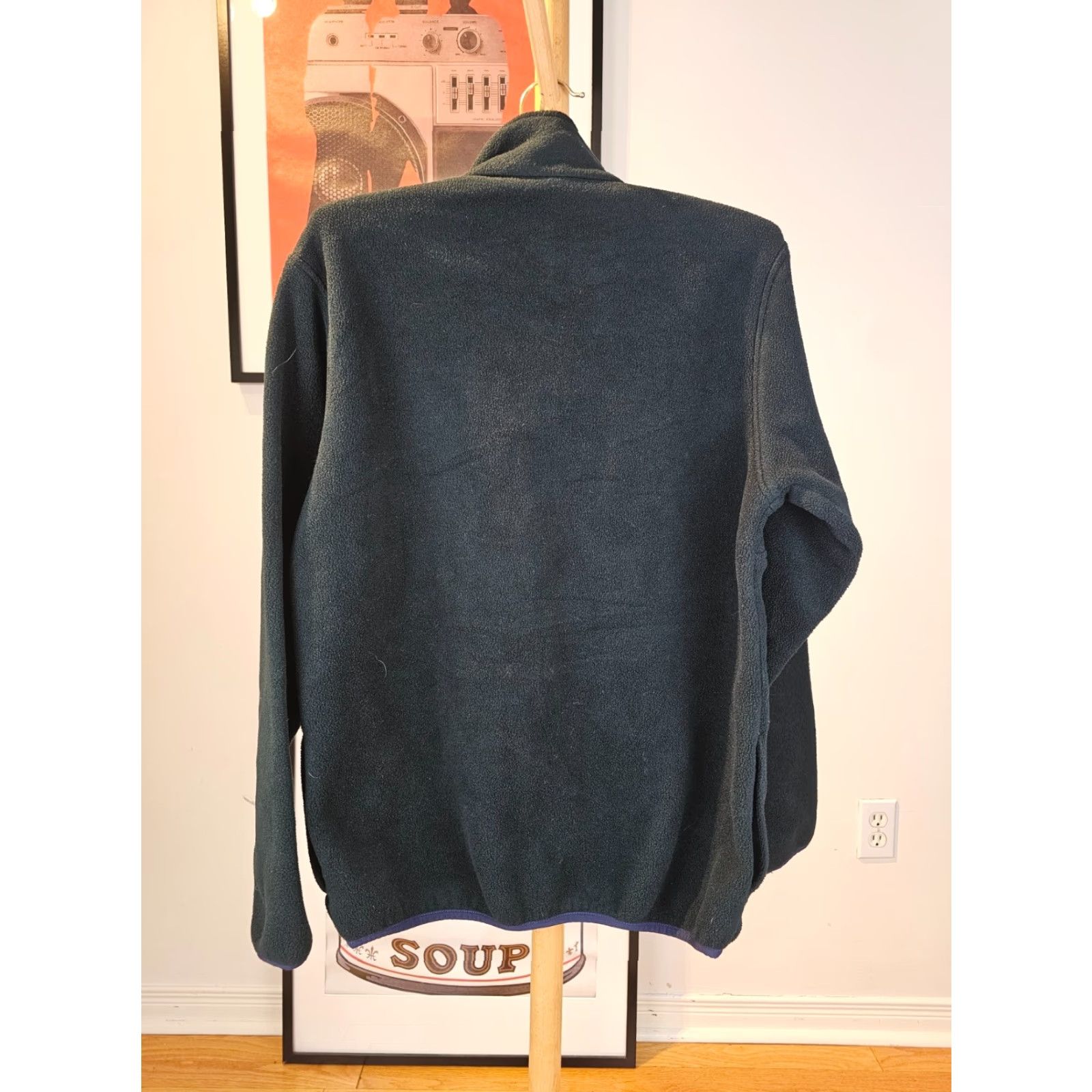 Vintage VINTAGE LL BEAN OUTDOOR GREEN FLEECE FULL ZIP UP SZ MEDIUM TALL SHIRt Mens Green Full Zip 90s LL Bean Outdoor Fleece Full Zip Mens Size US M / EU 48-50 / 2 - 3 Thumbnail