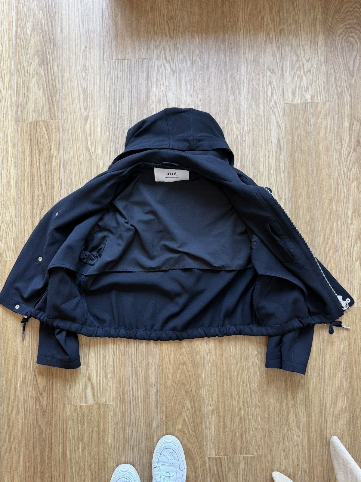AMI AMI Paris Black Wool Short Parka Size US S / EU 44-46 / 1 - 12 Thumbnail