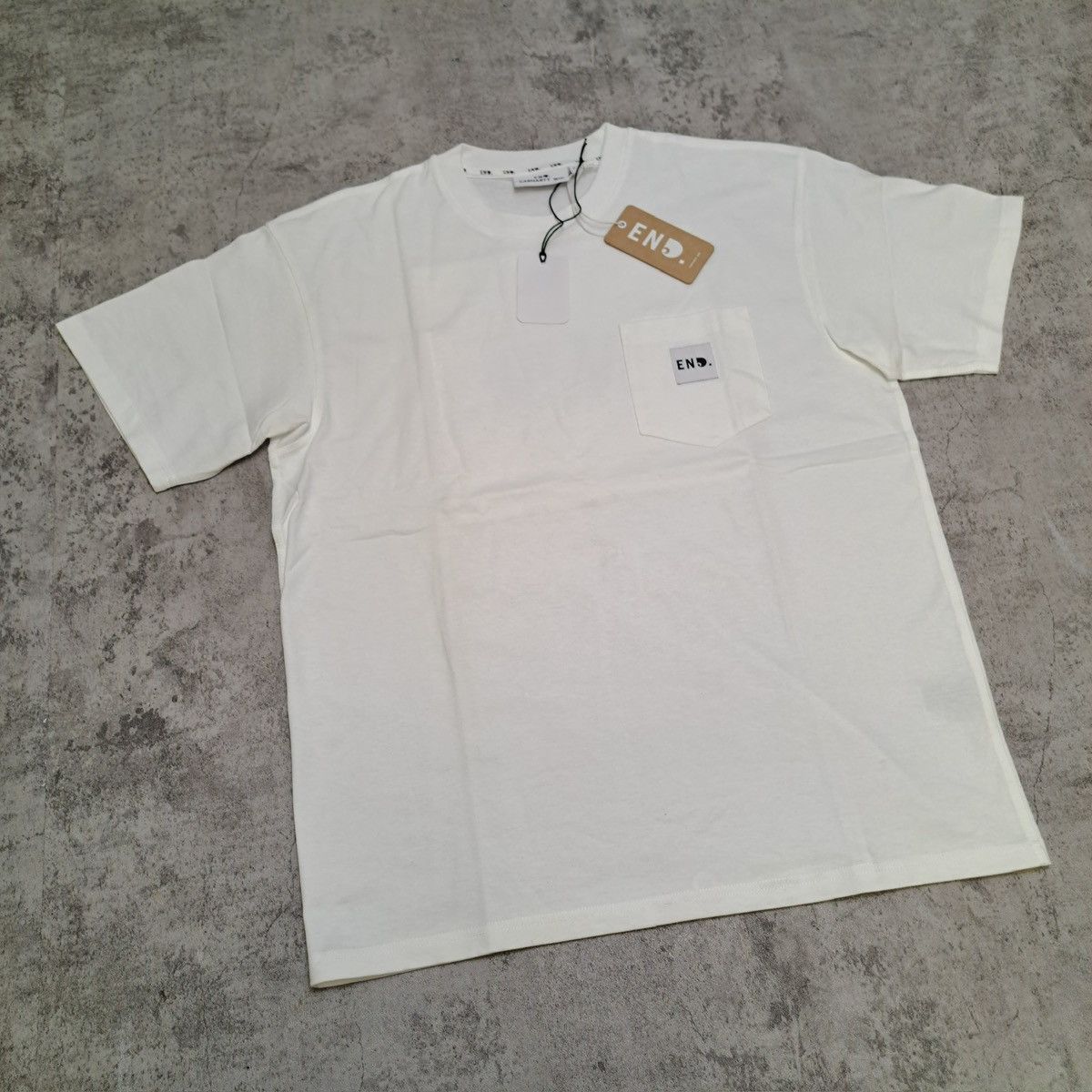 Carhartt Wip × END. Carhartt WIP x END T-Shirt American Crewneck w/ Pocket NWT Size US L / EU 52-54 / 3 - 8 Thumbnail
