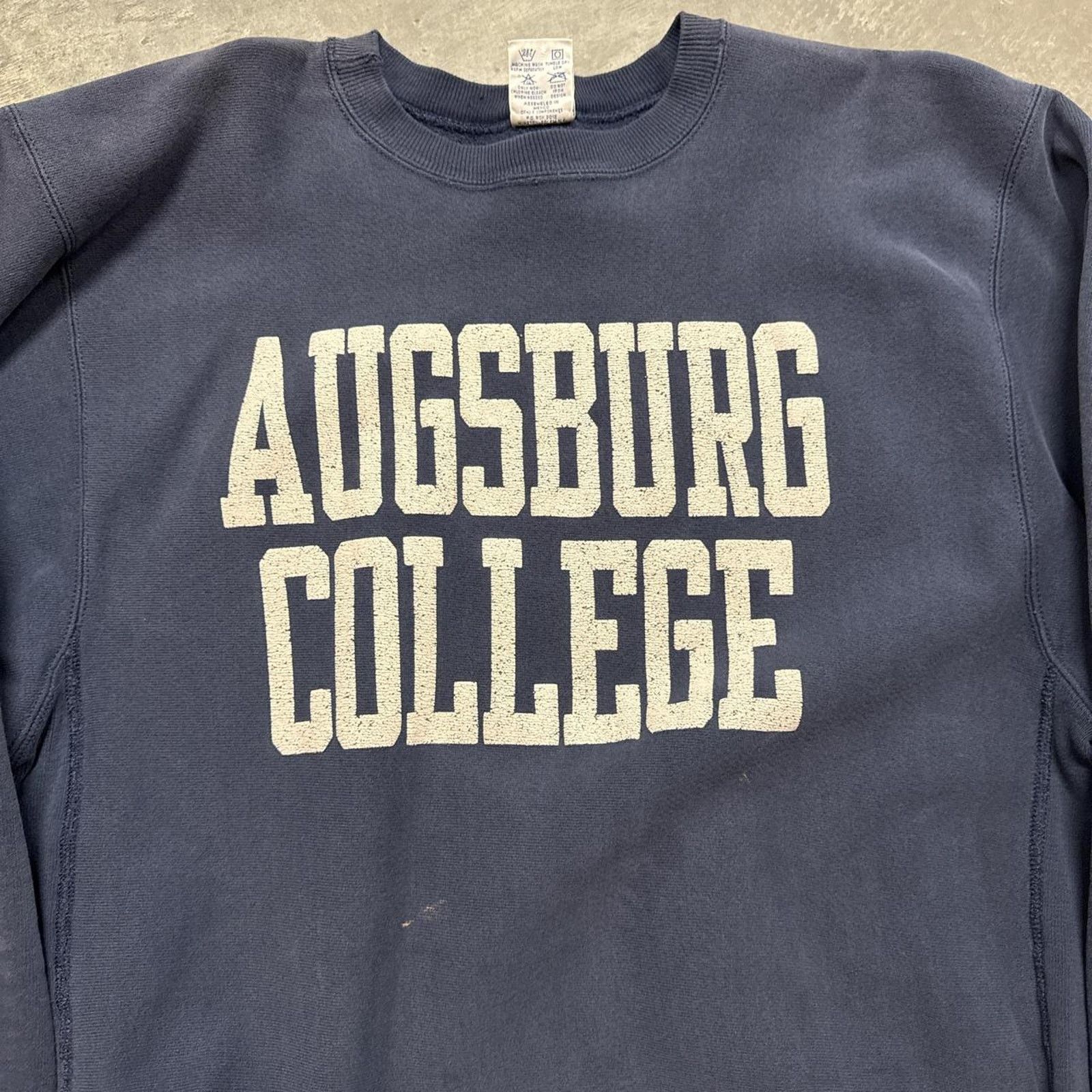 Champion × Vintage Vintage Champion Reverse Weave Augsburg College Crewneck Size US XXL / EU 58 / 5 - 2 Thumbnail