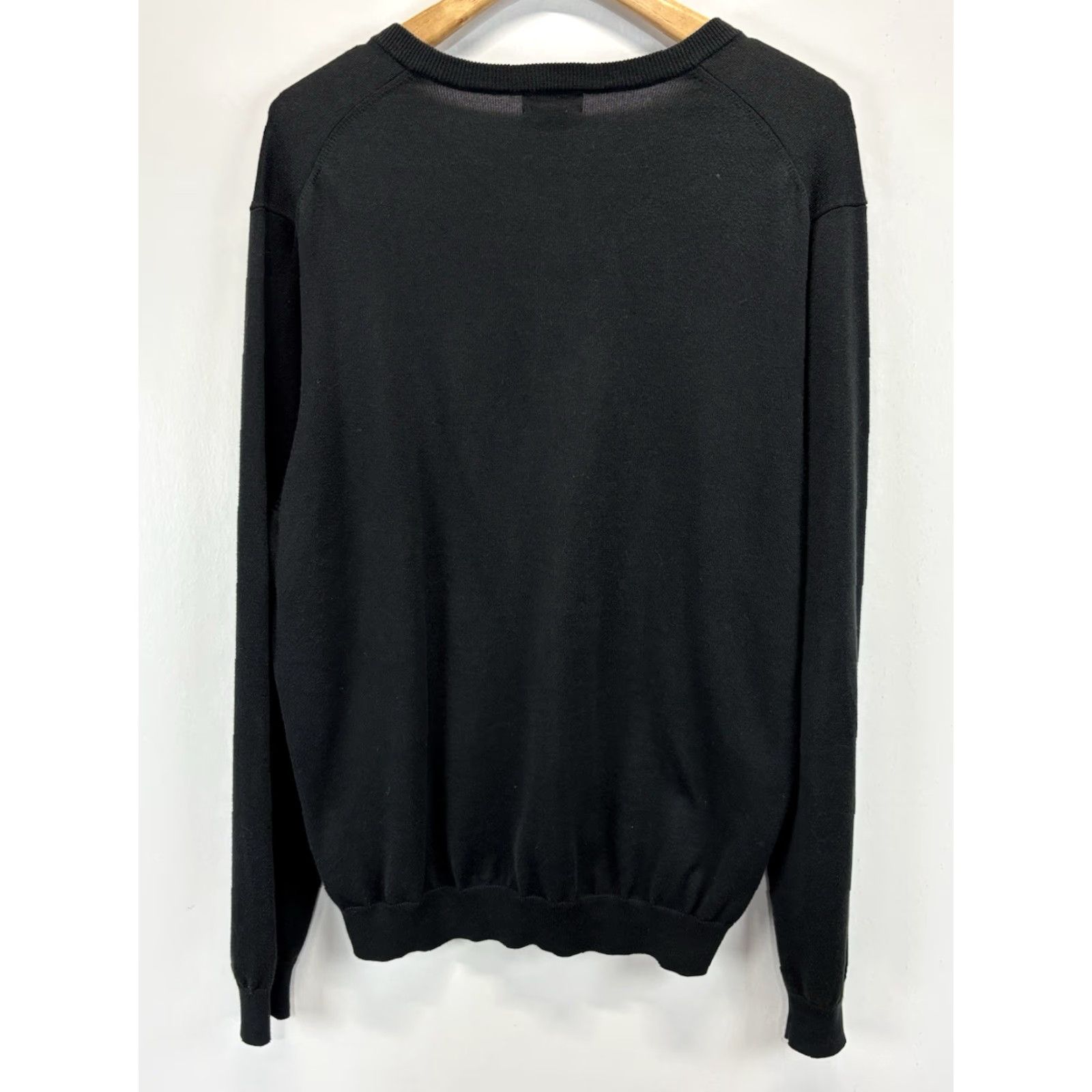 Brooks Brothers **Brooks Brothers Men Black X-Large V-Neck Pullover Supima Cotton Knit** User: **Brooks Brothers Men X-Large Black V-Neck Supima Cotton Knit Sweater** Size US XL / EU 56 / 4 - 3 Thumbnail