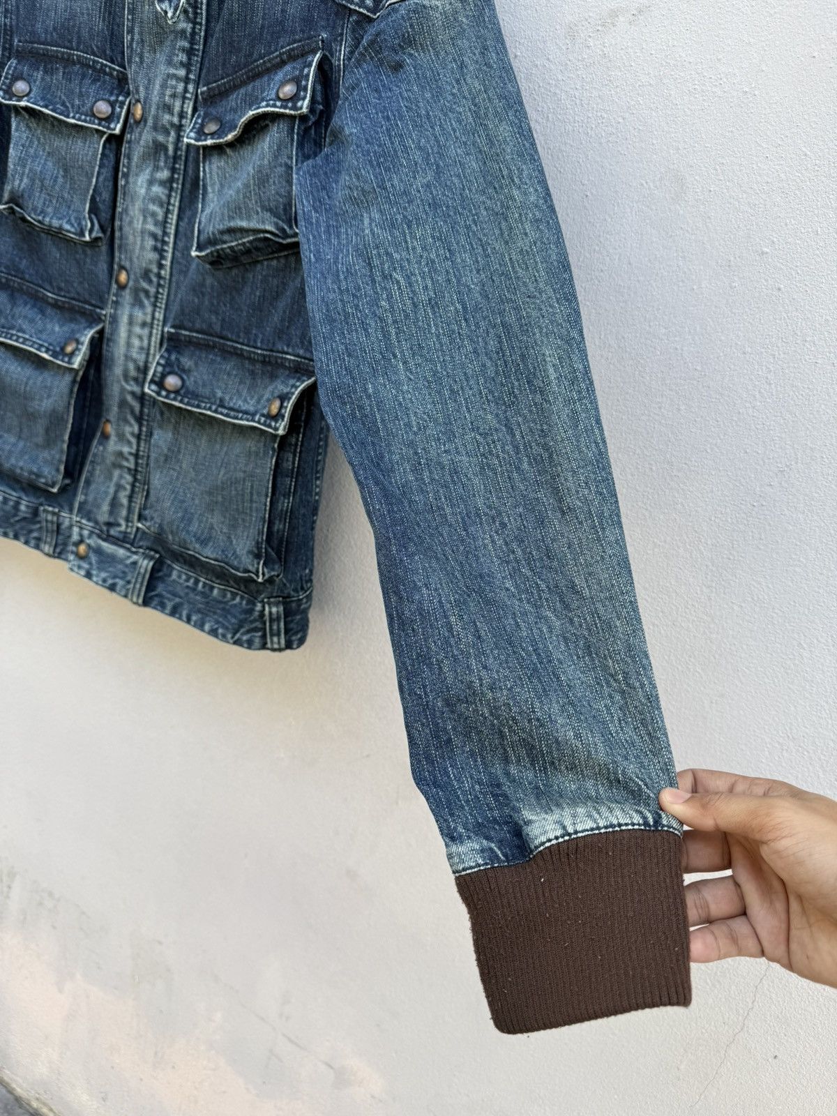 Isamu Katayama Backlash Vintage JOHNBULL KOJIMA JAPAN Slank 3D Pockets Mudwash Denim Size US S / EU 44-46 / 1 - 5 Thumbnail