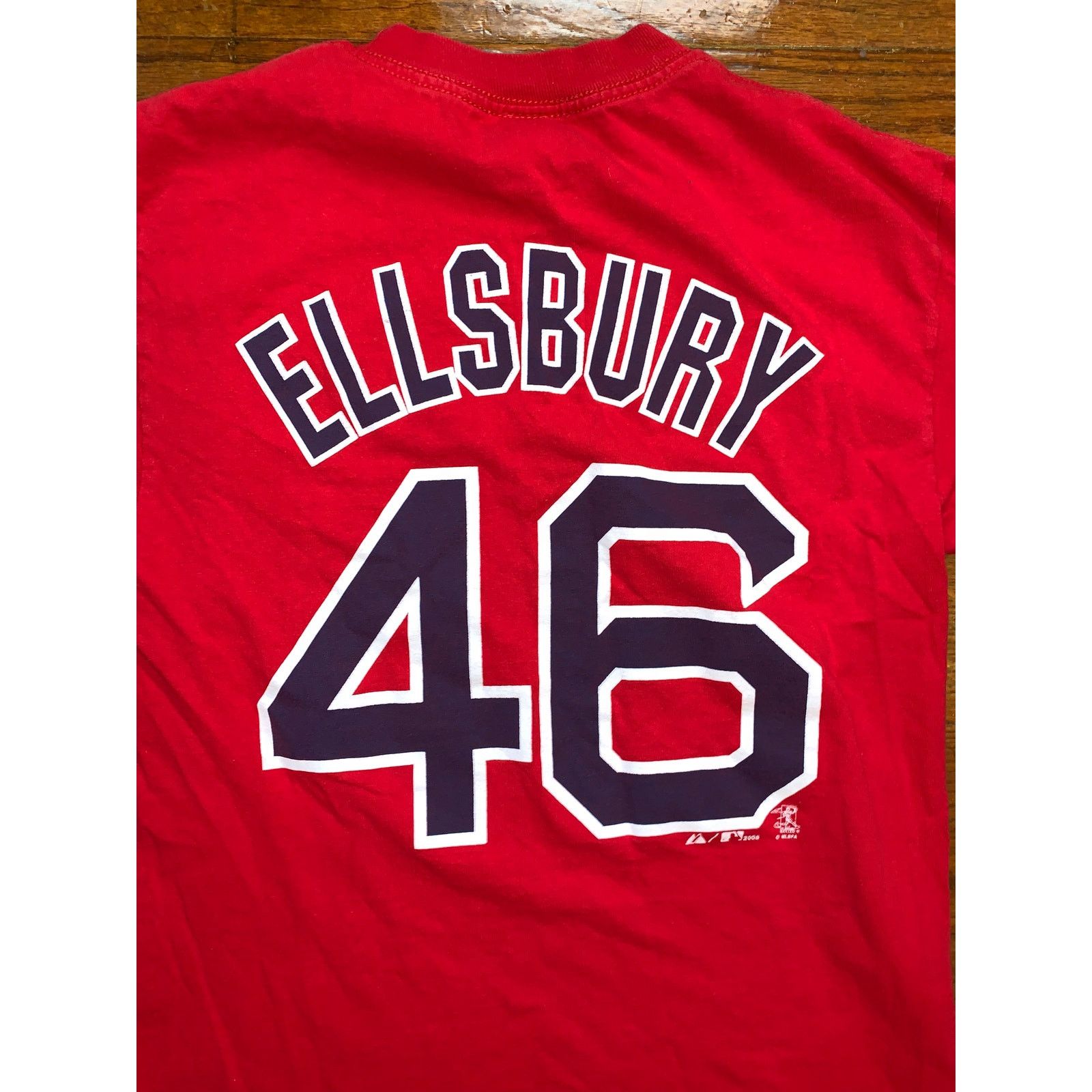 Majestic 2008 Jacoby Ellsbury Boston Red Sox Majestic Player Tee S Size US S / EU 44-46 / 1 - 7 Thumbnail