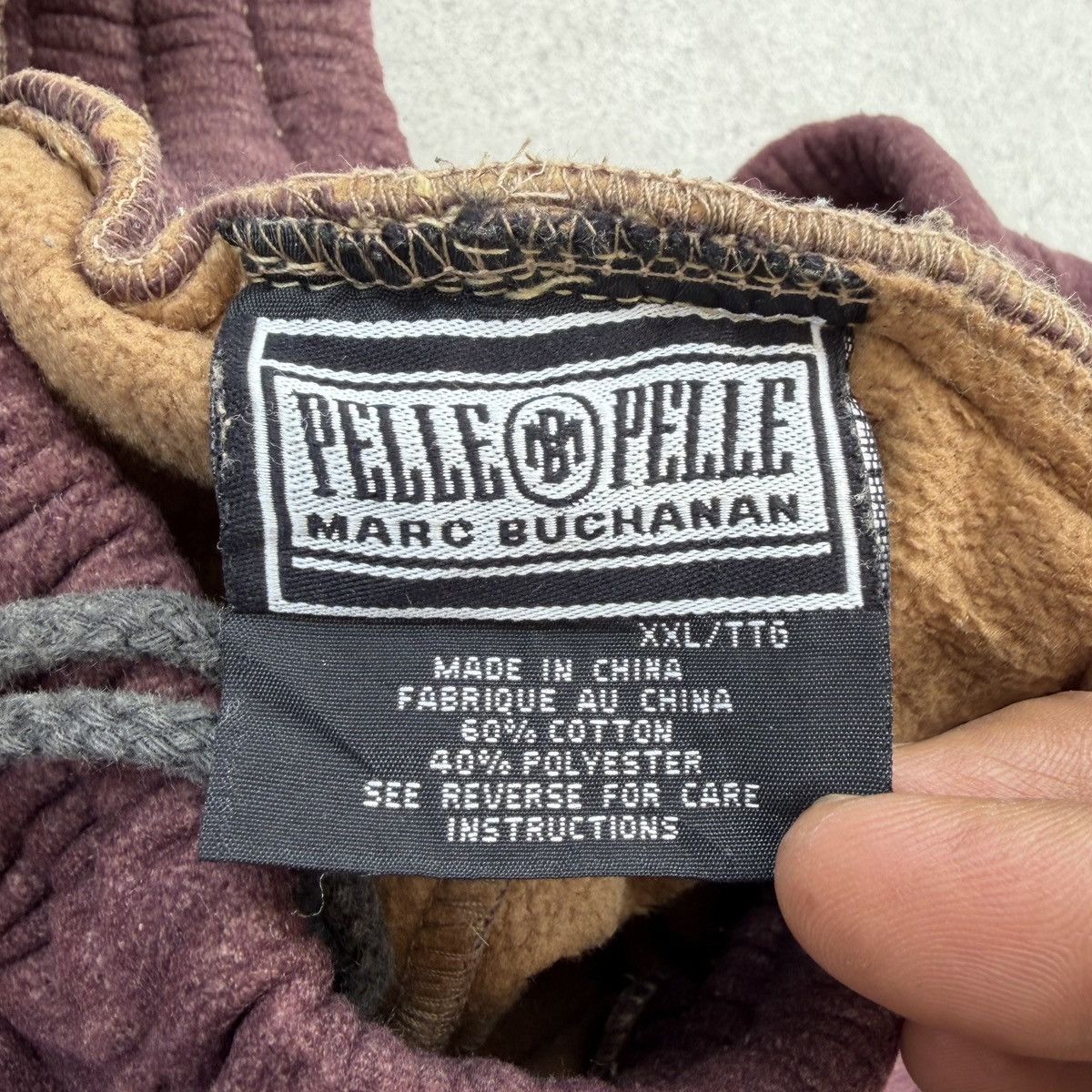 Pelle Pelle VTG Pelle Pelle Patchwork With A Y2K Baggy Fit/Cargo Pockets Size US XXL / EU 58 / 5 - 24 Thumbnail