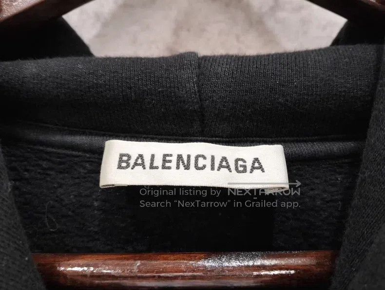 Balenciaga Balenciaga Black Sweatshirt Size US M / EU 48-50 / 2 - 6 Thumbnail