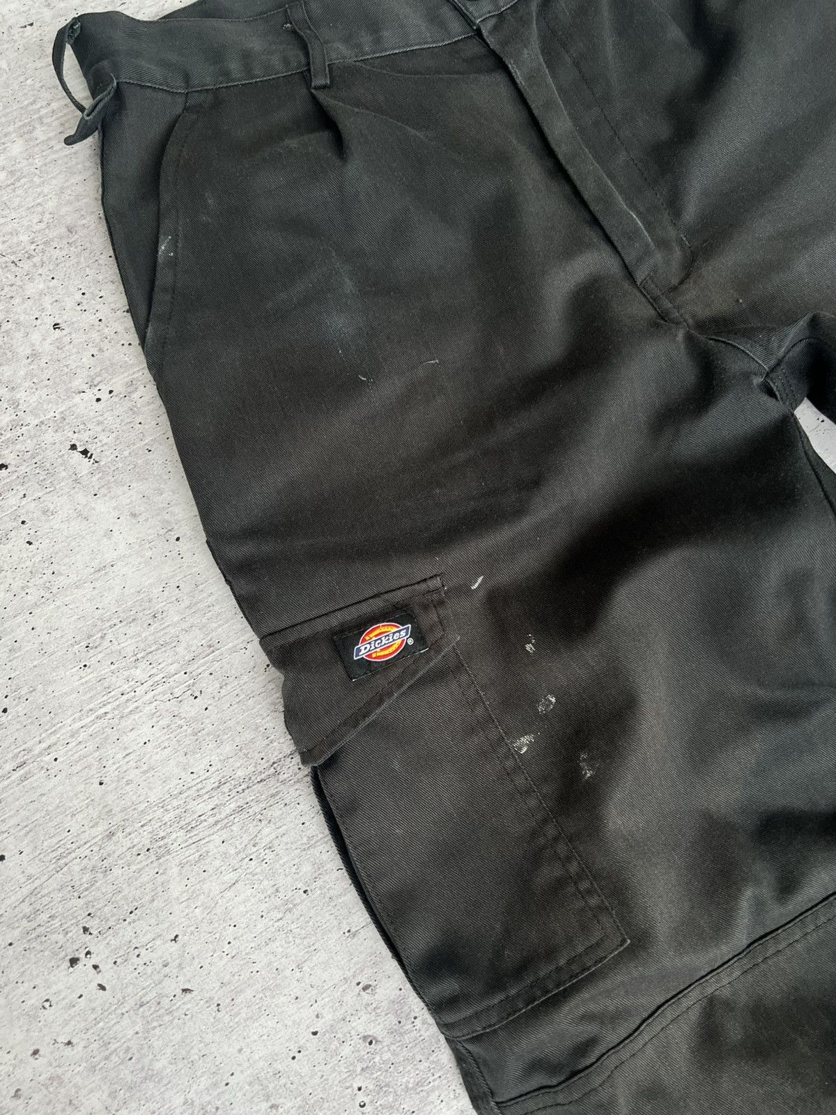 Dickies × Vintage Dickies Vintage Distressed Black Cargo Pants Size US 32 / EU 48 - 5 Thumbnail