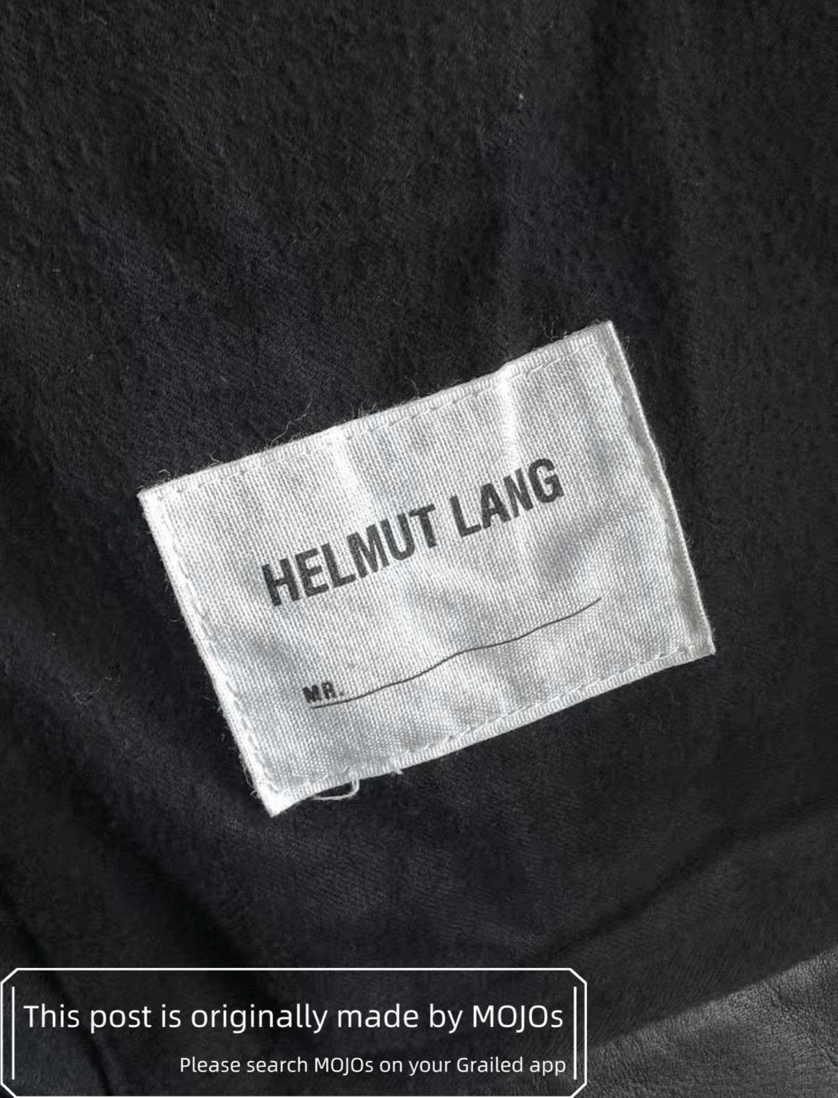 Helmut Lang Sz S Helmut Lang Gun Pockets Leather Jacket mojos132227 Size US S / EU 44-46 / 1 - 6 Thumbnail