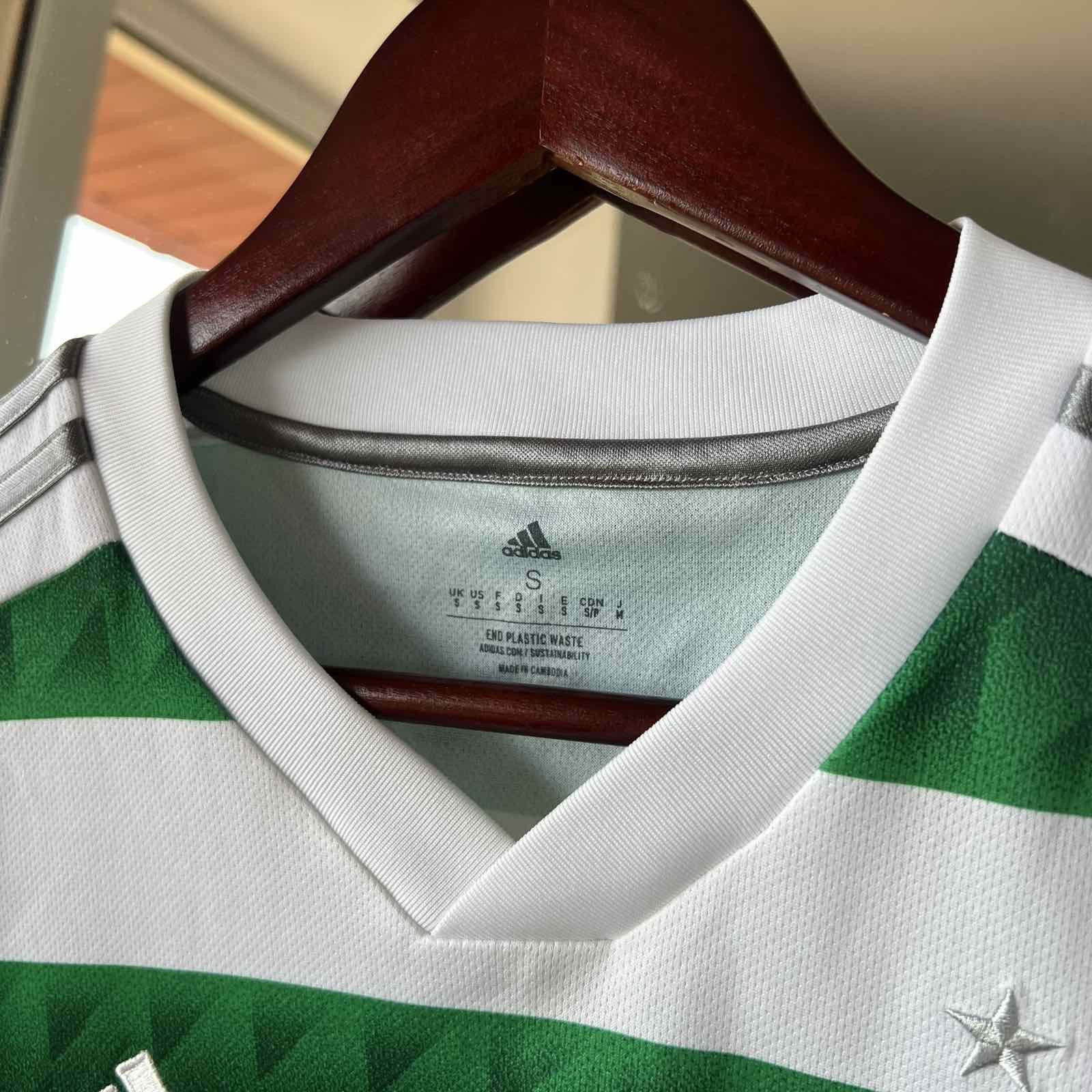 Adidas 2022 2023 Celtic Scotland Adidas Home Kit Soccer Jersey Tee Size US S / EU 44-46 / 1 - 5 Thumbnail