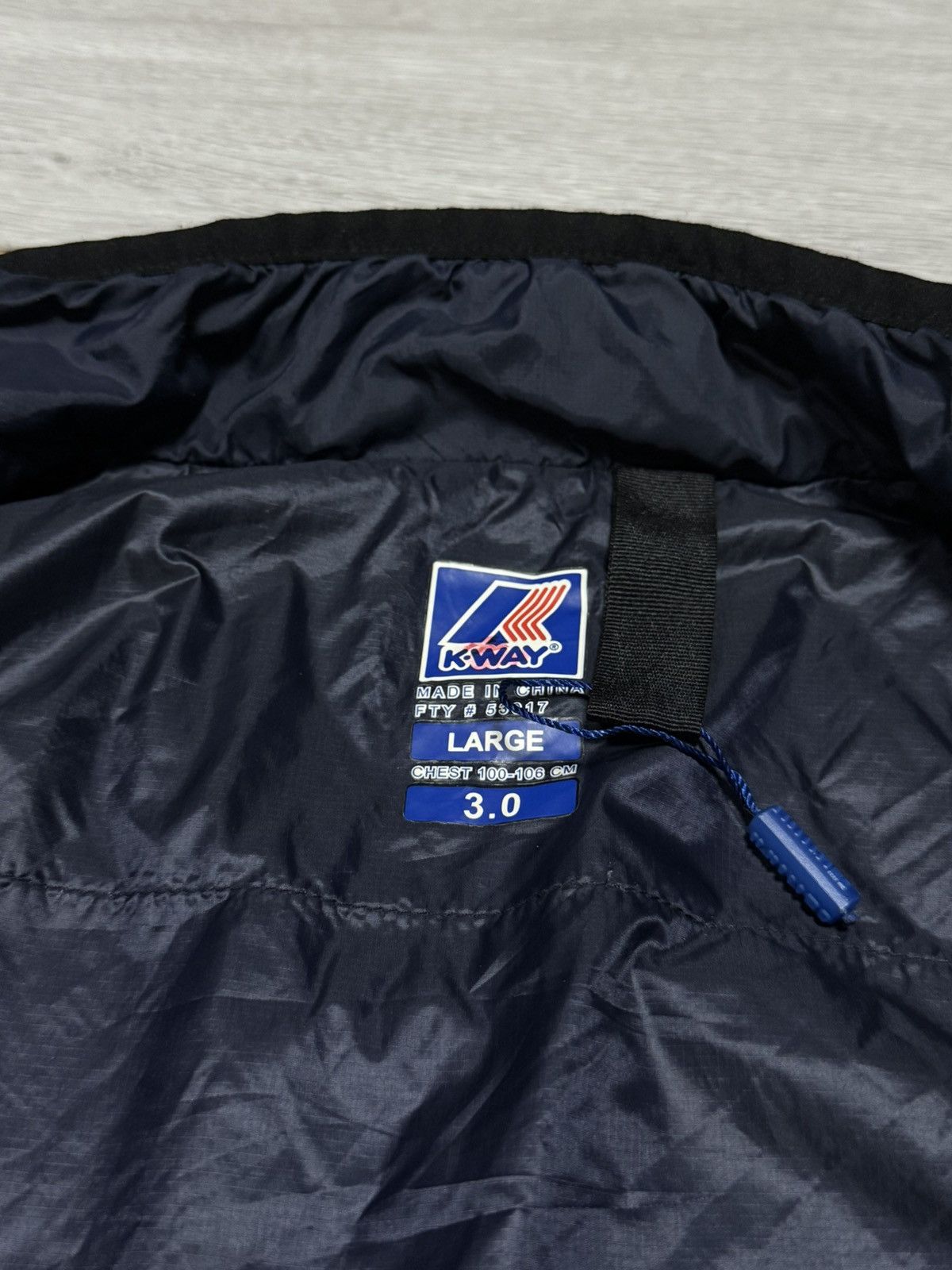 K-Way K way vest puffer zip bag Size US L / EU 52-54 / 3 - 5 Thumbnail