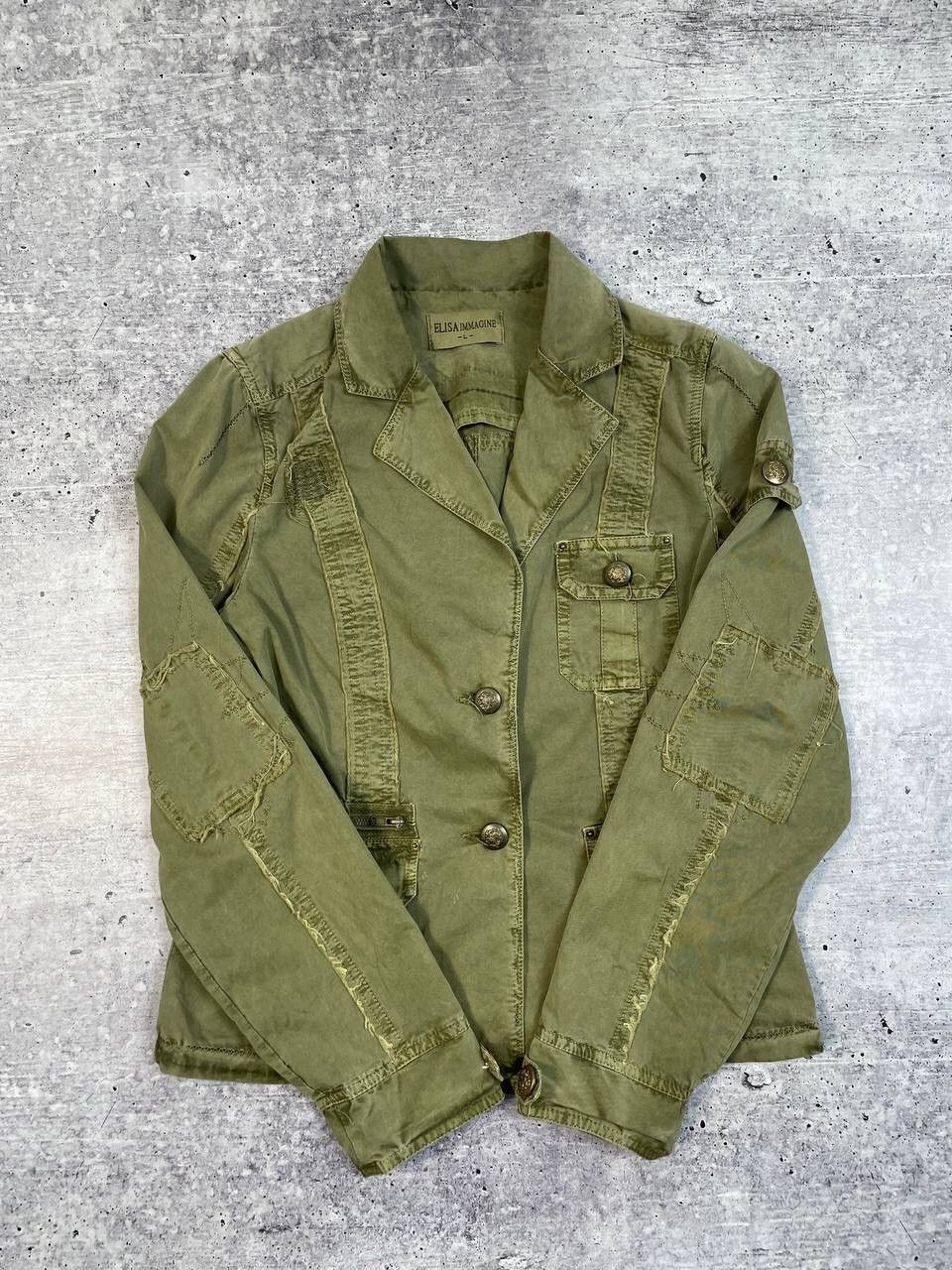 If Six Was Nine Vintage LGB If Six Was Nine Military Jacket Style Y2K Size L / US 10 / IT 46 - 4 Thumbnail