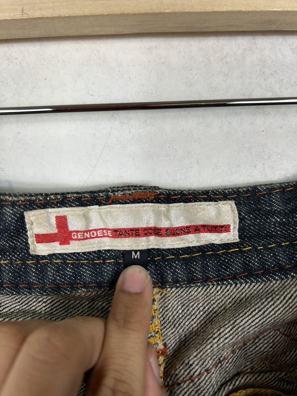 Japanese Brand 🔥 GENOESE TANTE COSE BUONE ATUTTI Size US 30 / EU 46 - 13 Thumbnail