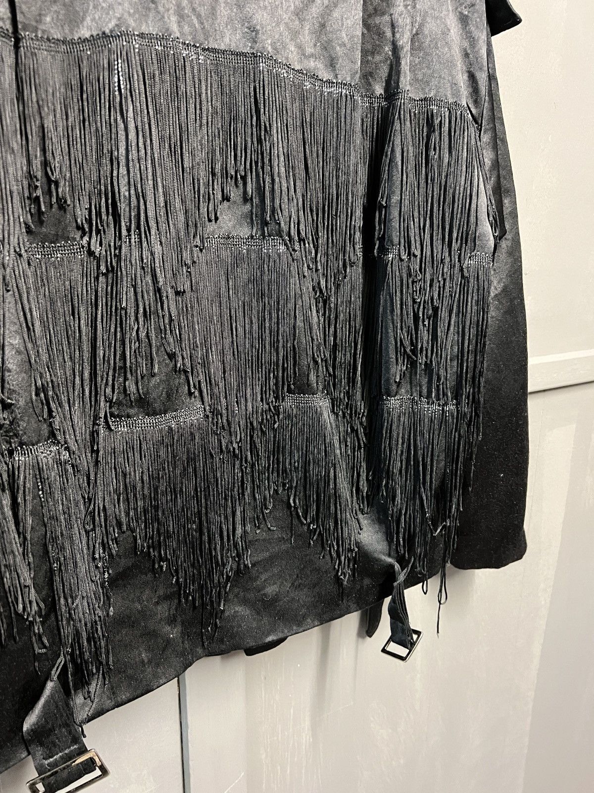Vintage Japanese fringe silk jacket Size US M / EU 48-50 / 2 - 4 Thumbnail