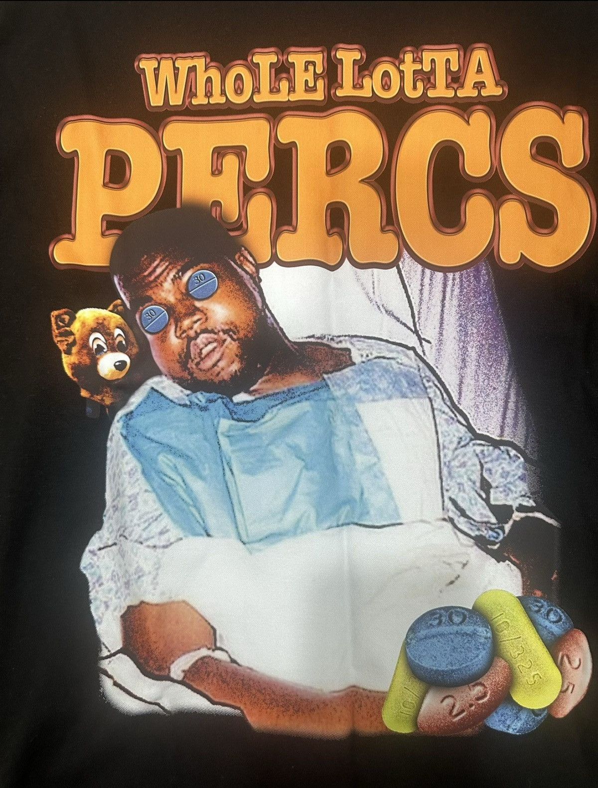 Other Whole Lotta Percs Ye tee Size US XL / EU 56 / 4 - 2 Thumbnail