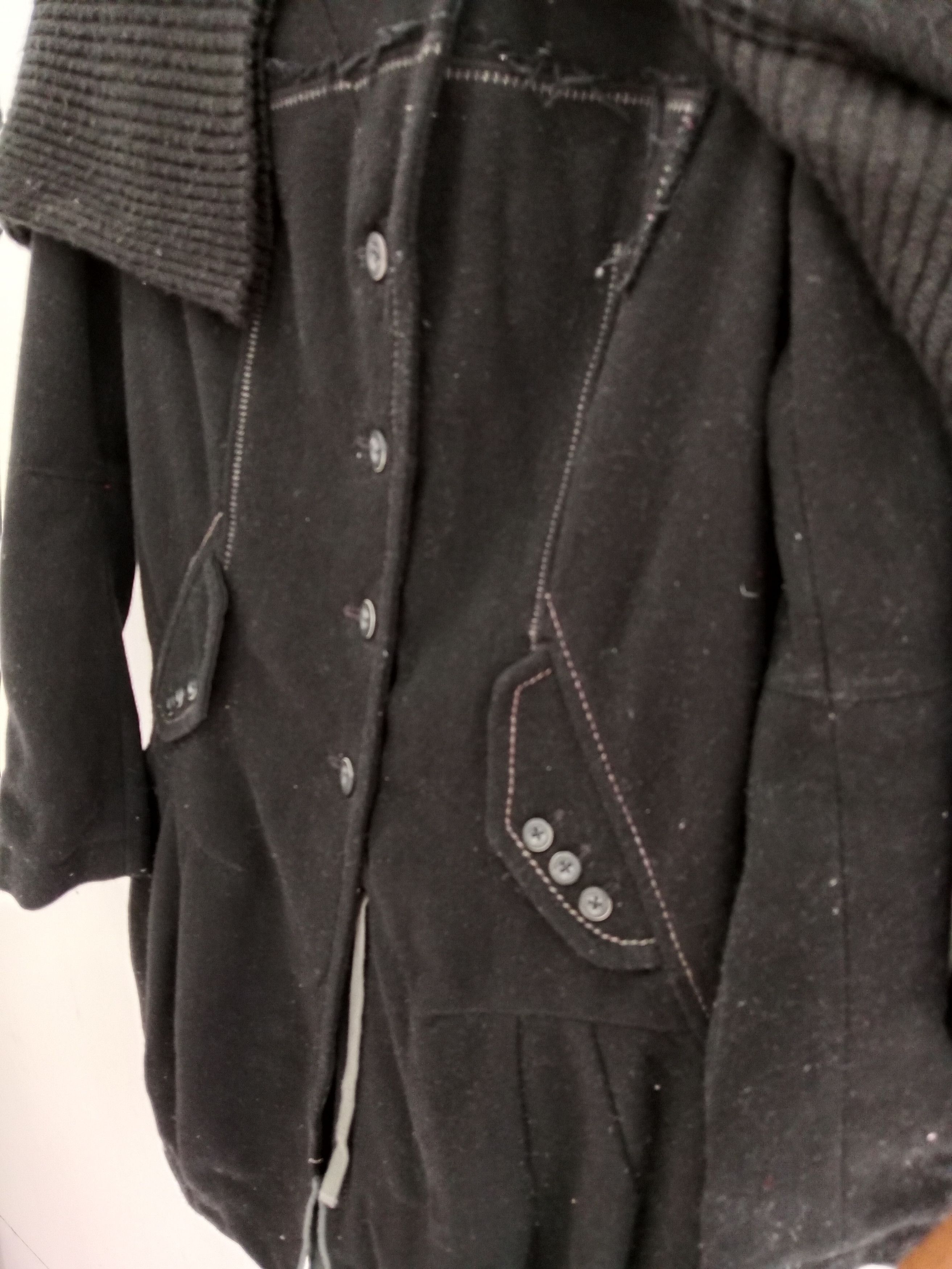 Marithe + Francois Girbaud Marithe Francois Girbaud Wool Jacket Designer Brand Size S / US 4 / IT 40 - 7 Thumbnail