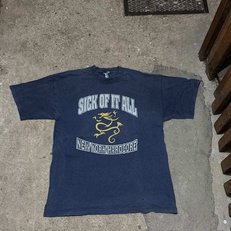 Band Tees × Vintage Vintage Sick of it all t-shirt Size US L / EU 52-54 / 3 - 1 Thumbnail