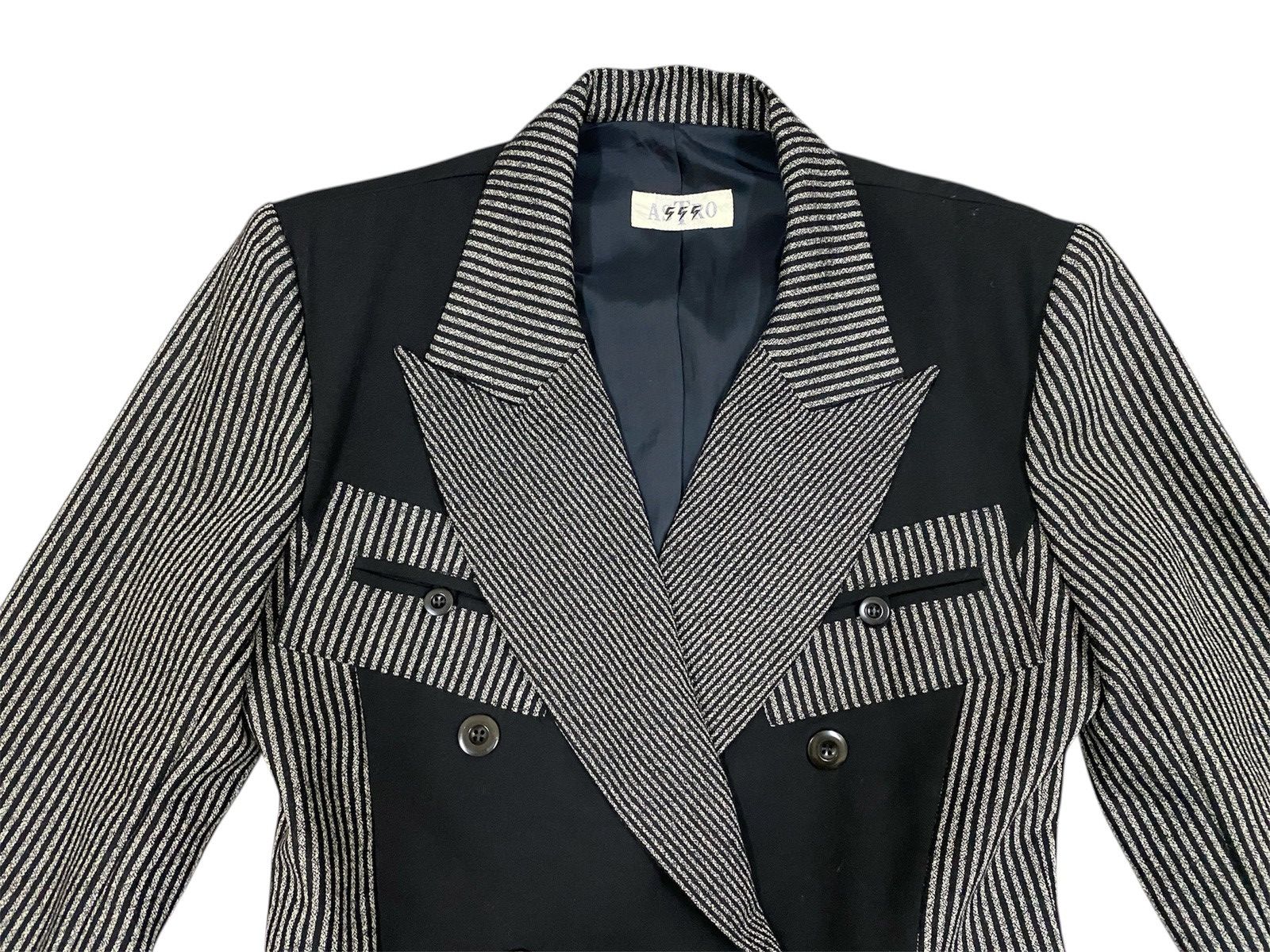 Comme des Garcons Vtg Astro Blazer Jacket Stripe Size US M / EU 48-50 / 2 - 4 Thumbnail