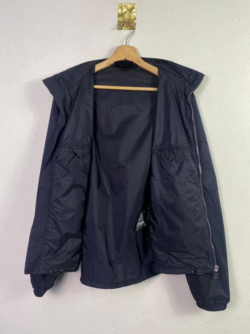 Prada Prada Nylon Funnel Neck Bomber Jacket Size US M / EU 48-50 / 2 - 14 Thumbnail