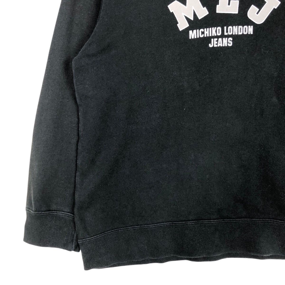 Michiko Koshino London × Vintage Vintage Michiko London Koshino Jean Sweatshirt Jumper Rare Size US M / EU 48-50 / 2 - 3 Thumbnail