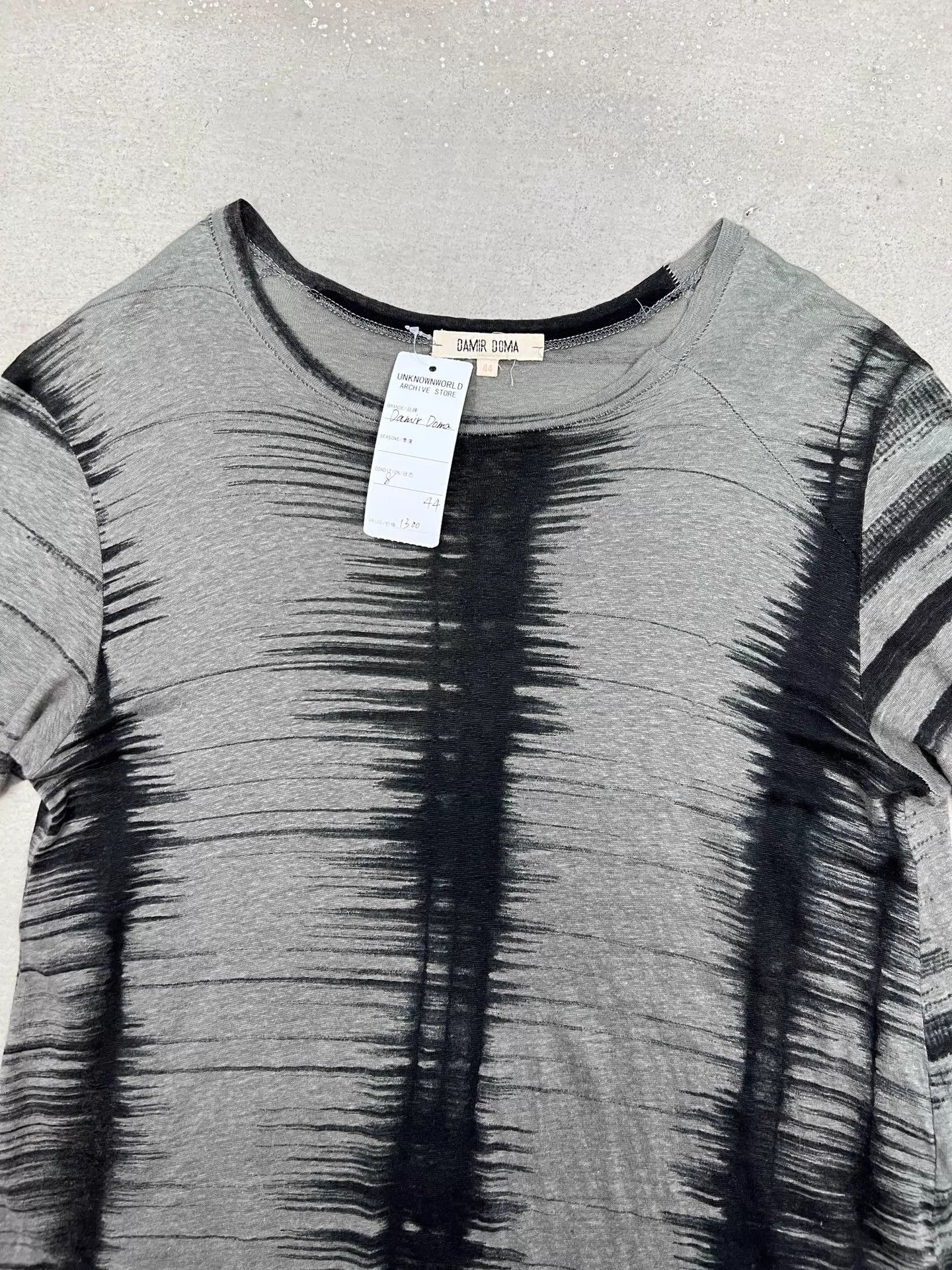 Damir Doma Damir Doma Textured Distressed Frayed Ripped Tee 44 Size US S / EU 44-46 / 1 - 2 Thumbnail