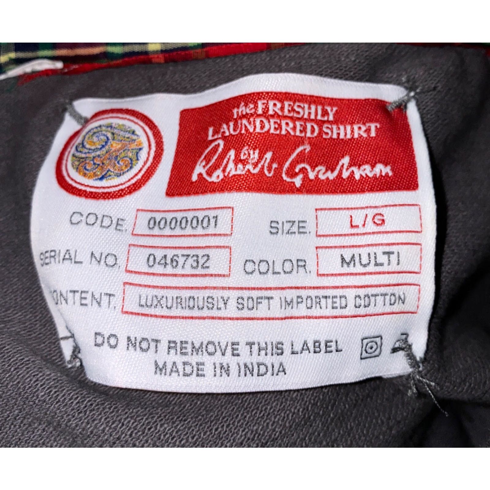 Robert Graham Robert Graham Polo Shirt Mens Gray Short Sleeve Golf Size L Size US L / EU 52-54 / 3 - 2 Thumbnail