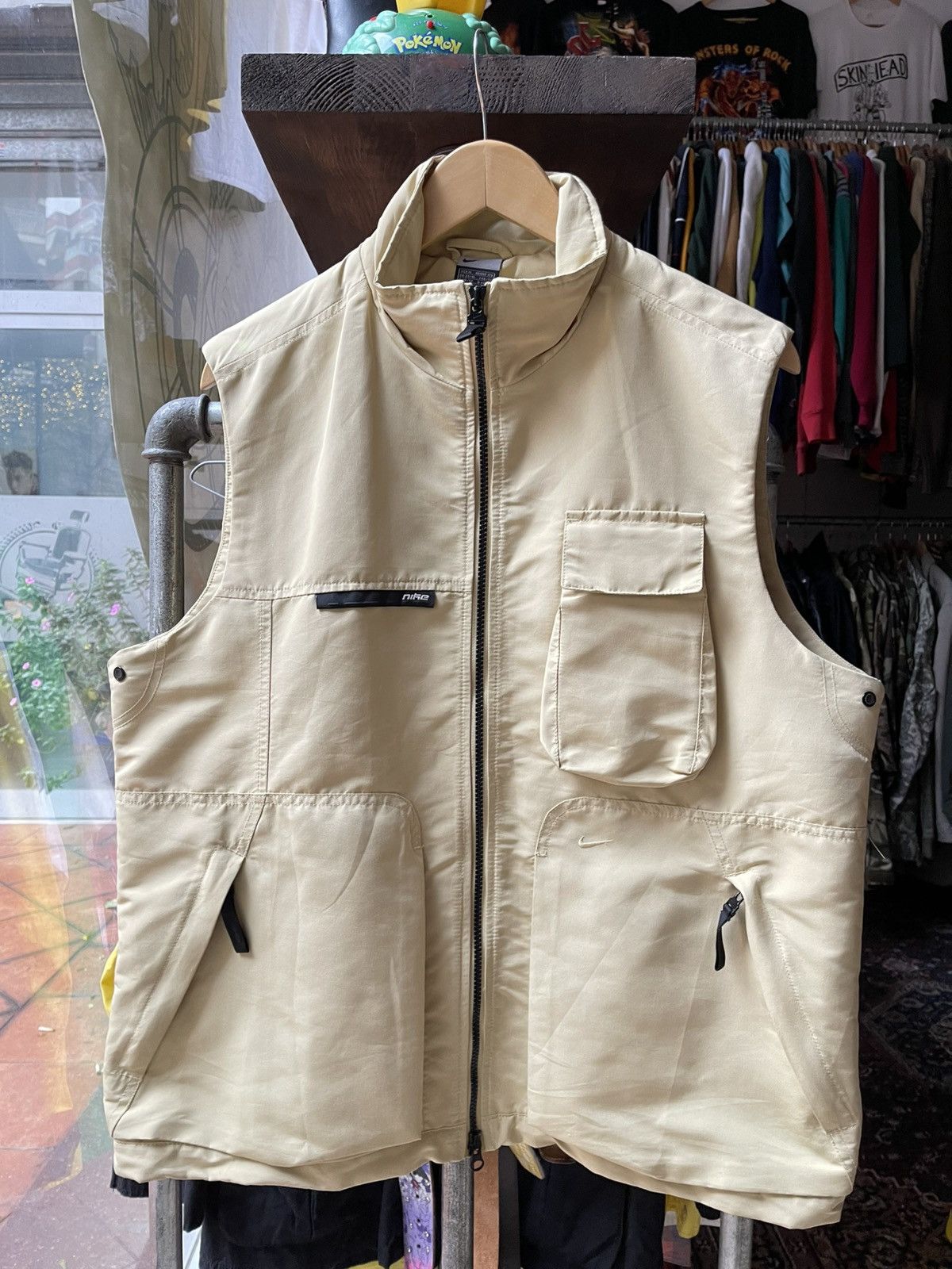 Nike Nike Chest Pocket Vest y2k Rare Size US M / EU 48-50 / 2 - 1 Thumbnail